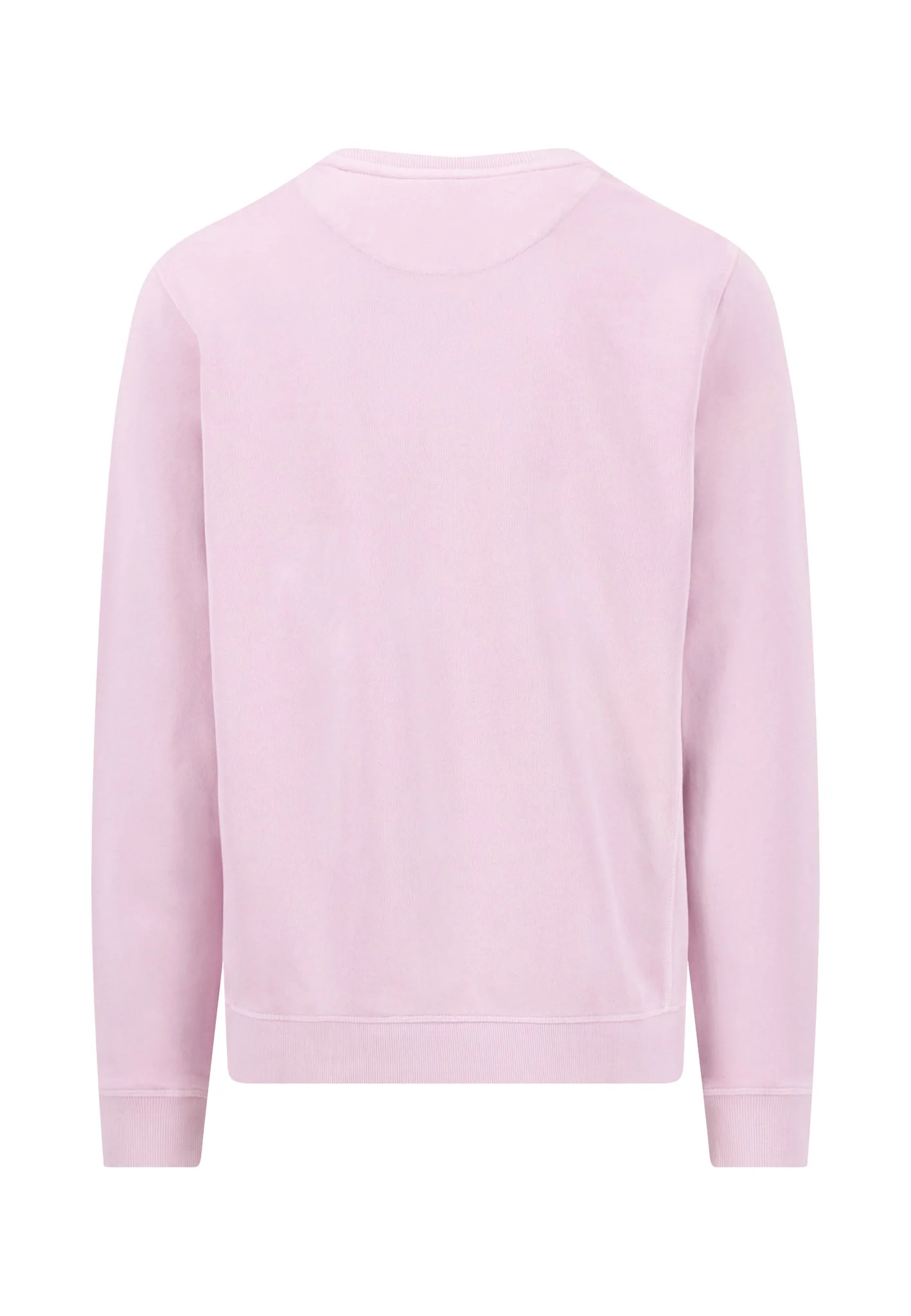 Sweatshirt aus reiner Baumwolle mit V-Einsatz am Kragen - Image 6