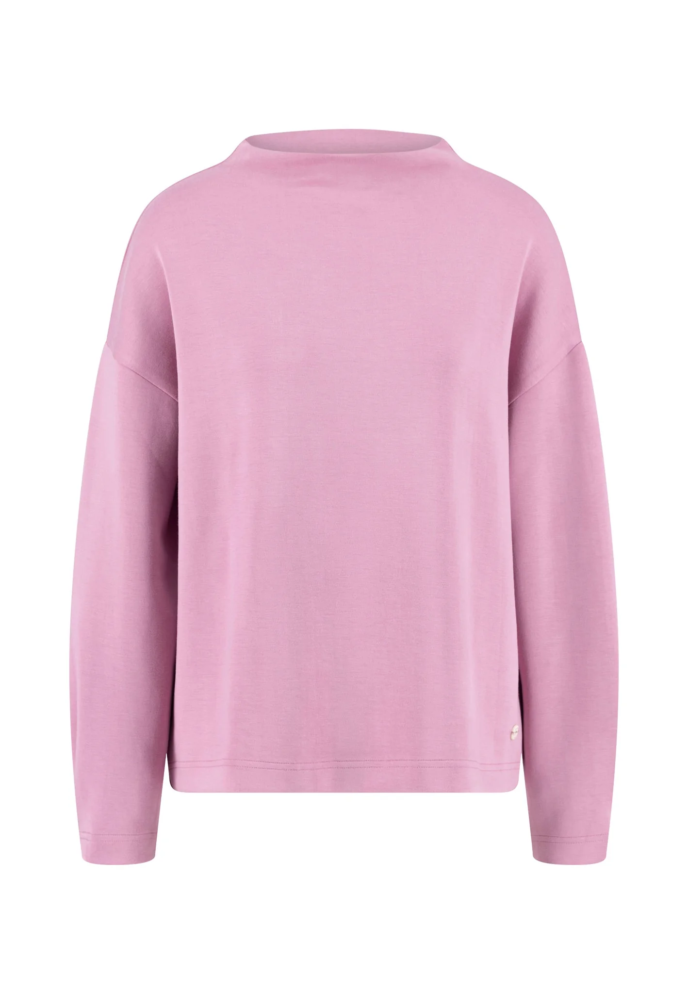Sweatshirt aus Viskose-Mix mit Stehkragen - Image 5