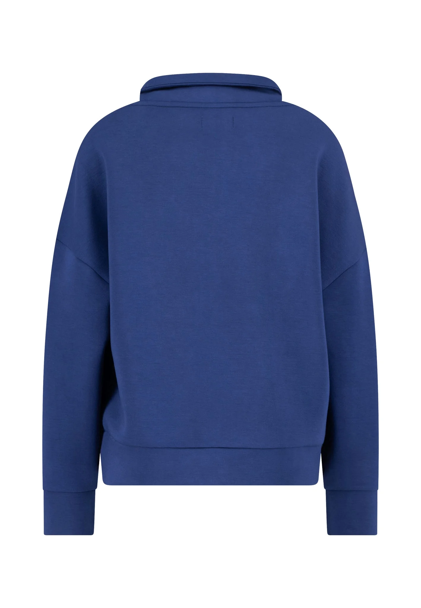 Sweatshirt aus Viskose-Mix mit Zipper und Stehkragen - Image 6