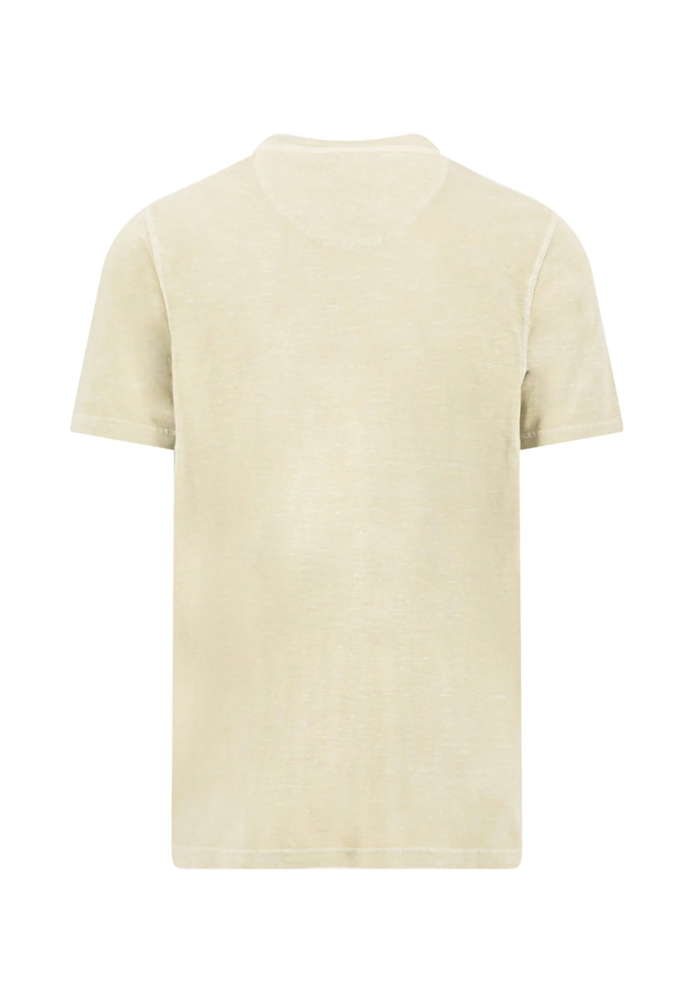 T-Shirt aus Baumwoll-Leinen-Mix mit Brusttasche und Rundhalsausschnitt - Image 13