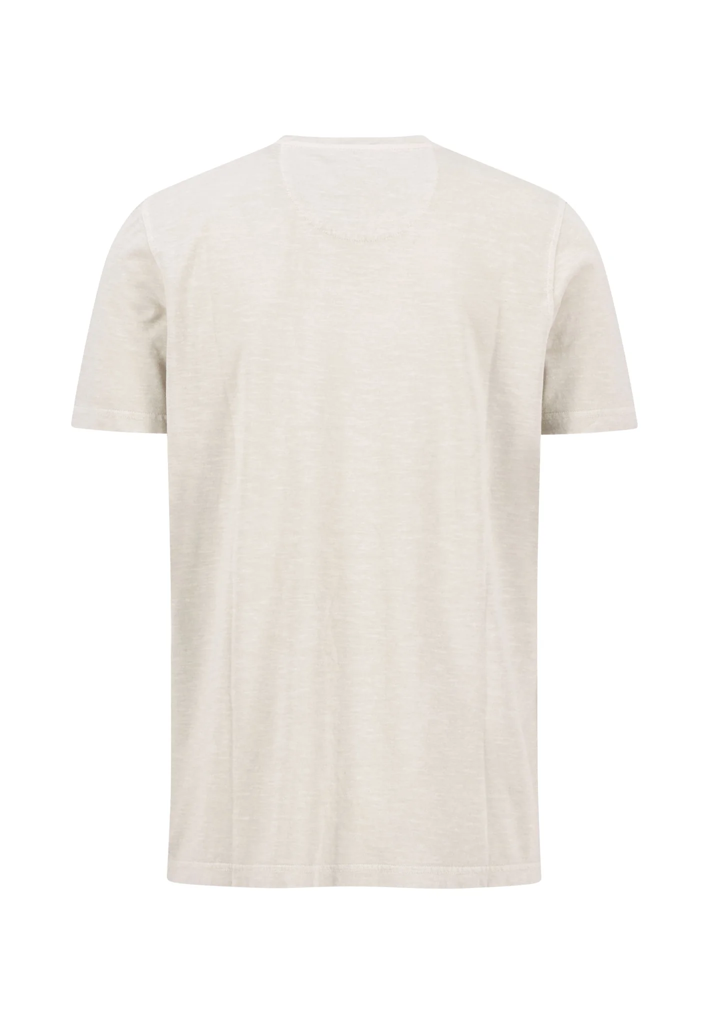 T-Shirt aus Baumwoll-Leinen-Mix mit Brusttasche und Rundhalsausschnitt - Image 5