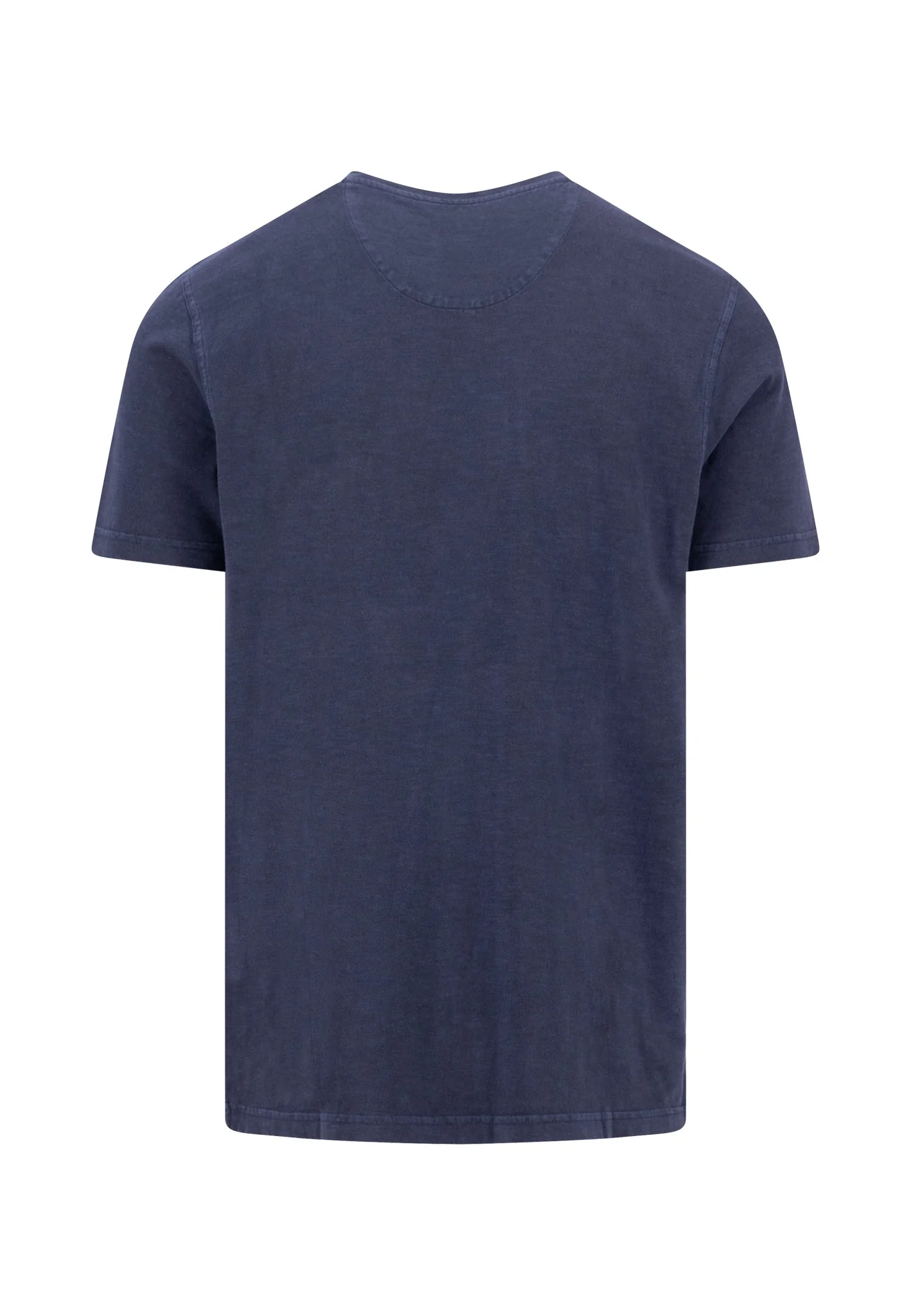 T-Shirt aus Baumwoll-Leinen-Mix mit Brusttasche und Rundhalsausschnitt - Image 9