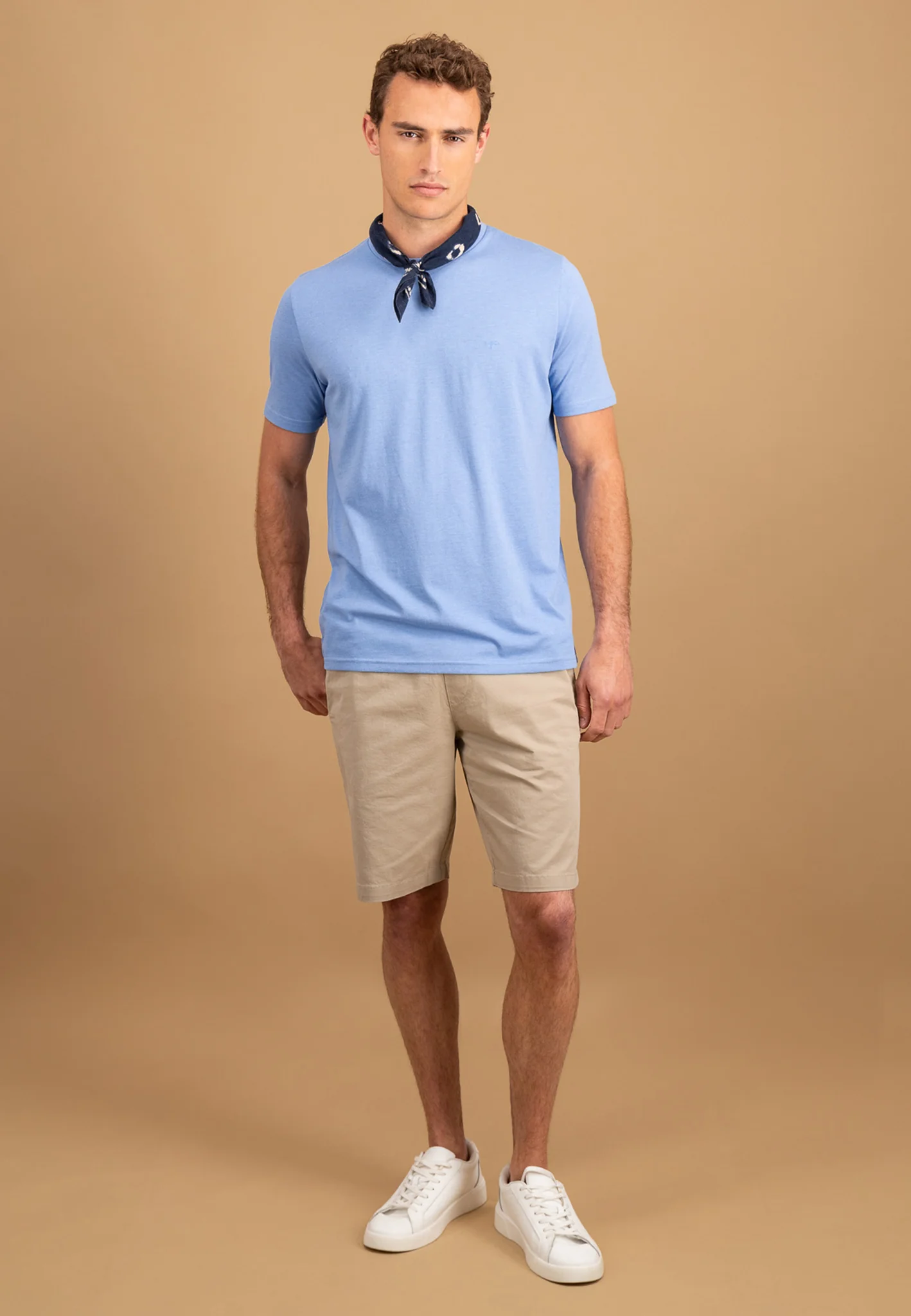 T-Shirt aus Baumwoll-Mix mit dezentem Logo - Image 4