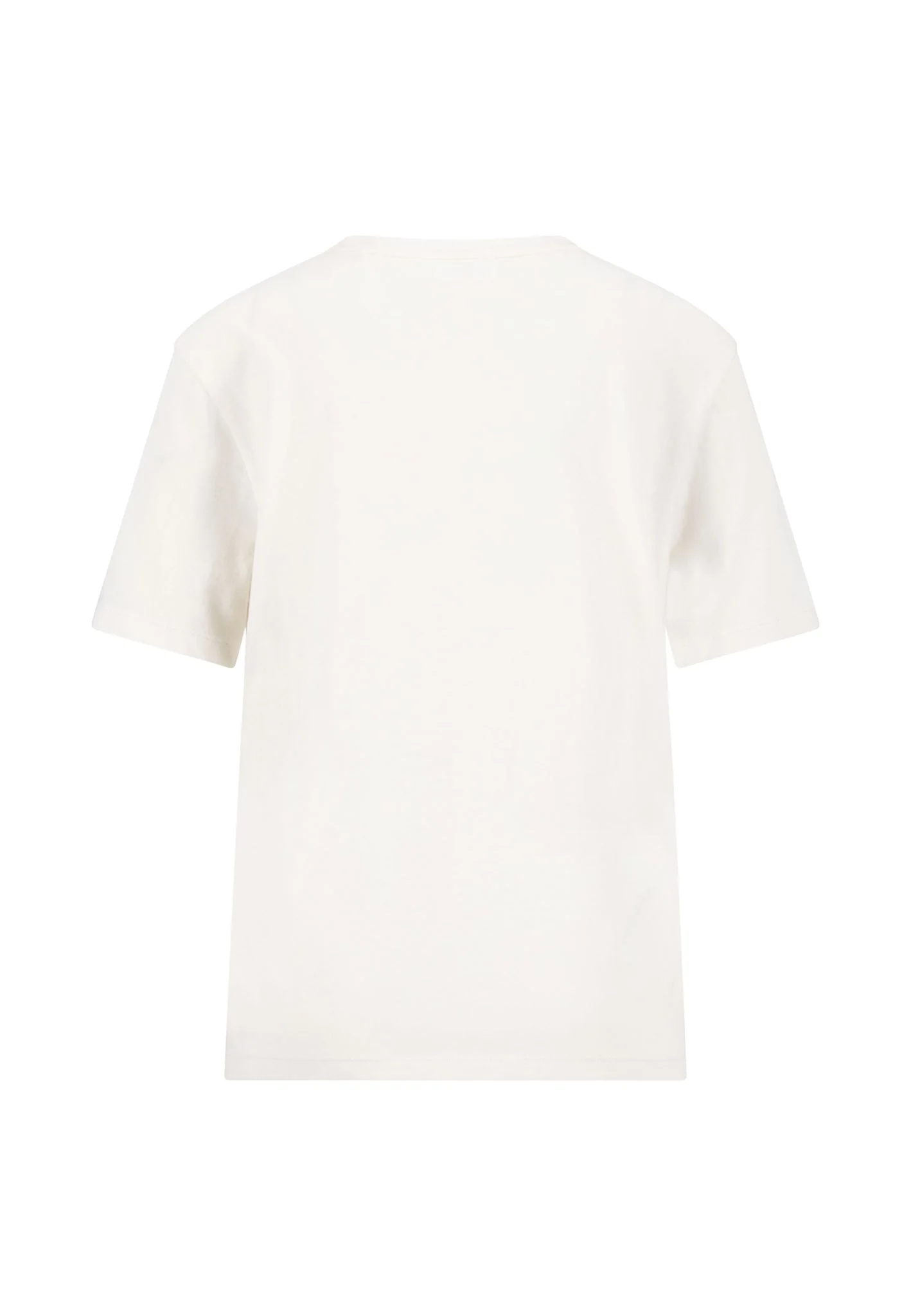 T-Shirt aus Baumwoll-Modal-Mix mit floralem Frontprint - Image 5