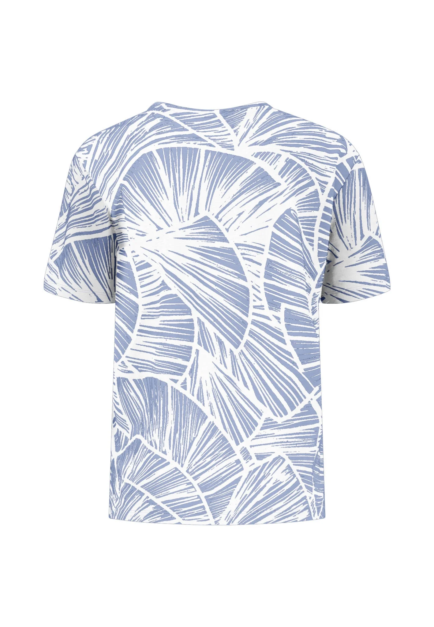 T-Shirt aus Baumwolle mit Allover-Print - Image 2