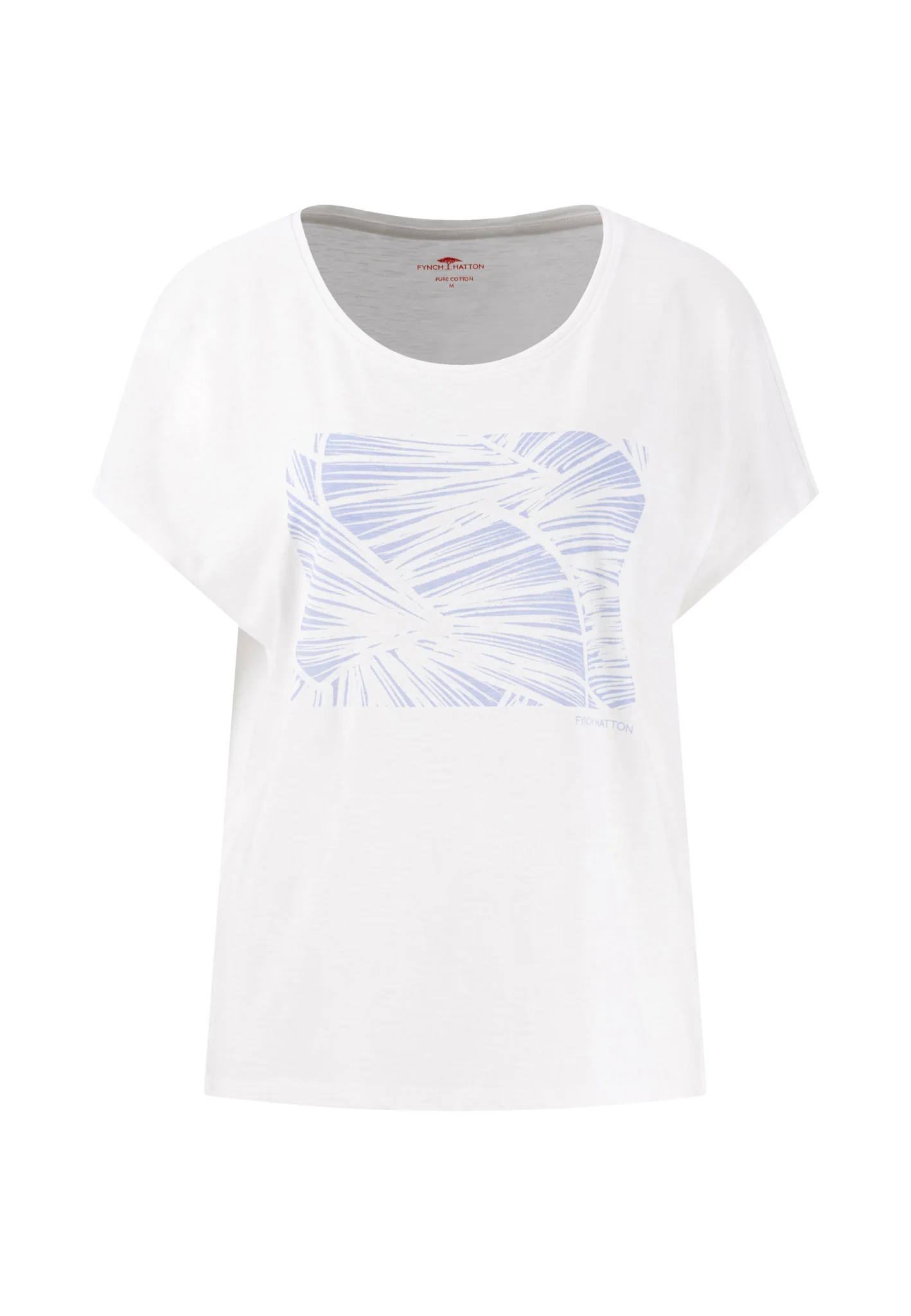T-Shirt aus Baumwolle mit botanischem Print - Image 5