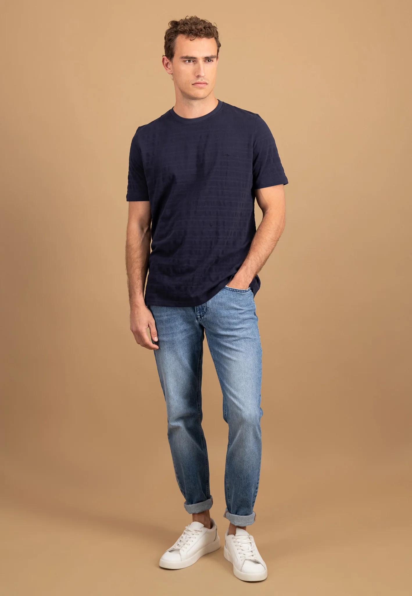 T-Shirt aus Baumwolle mit Rundhalsausschnitt - Image 4