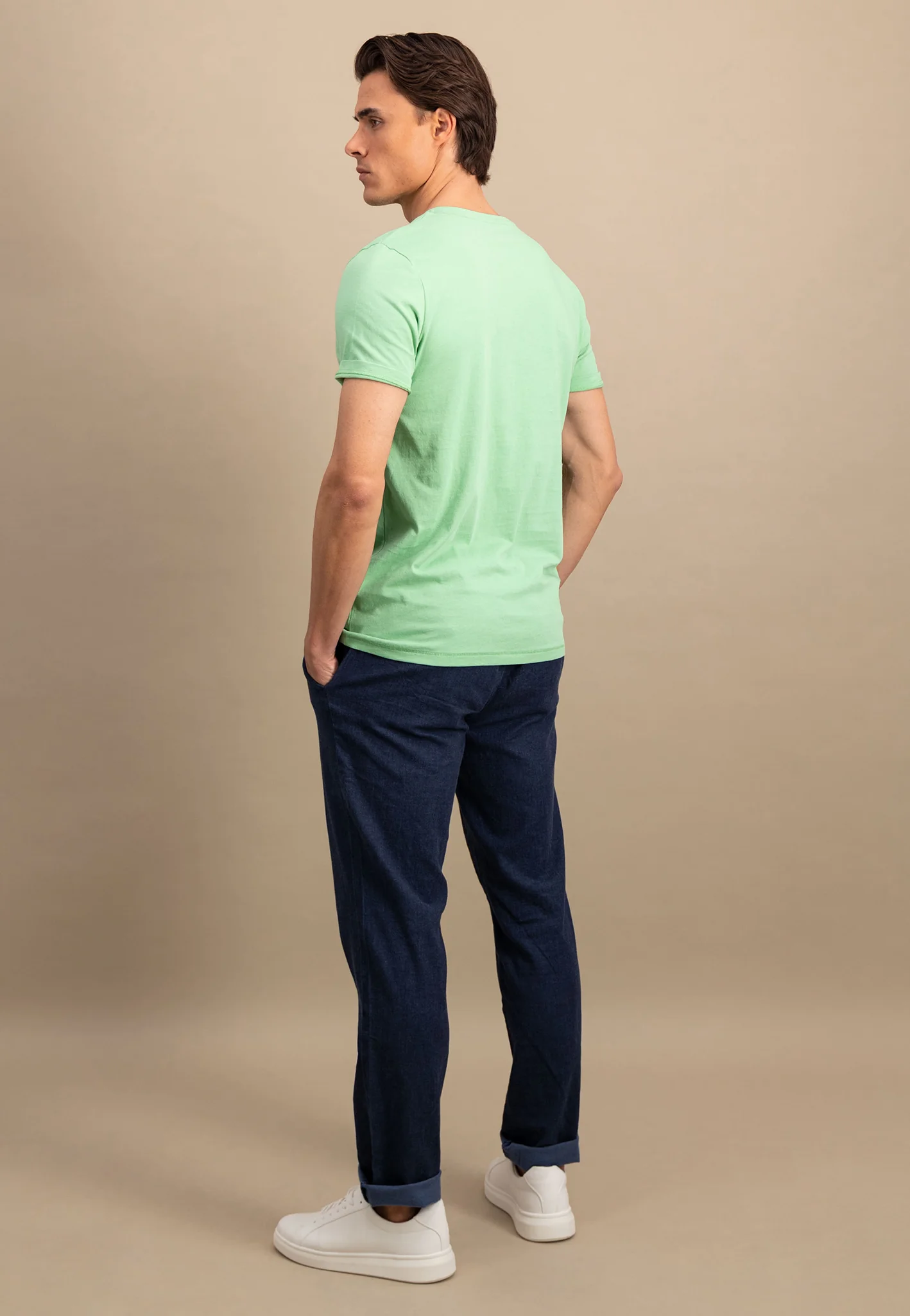 T-Shirt aus Baumwolle mit Rundhalsausschnitt - Image 9