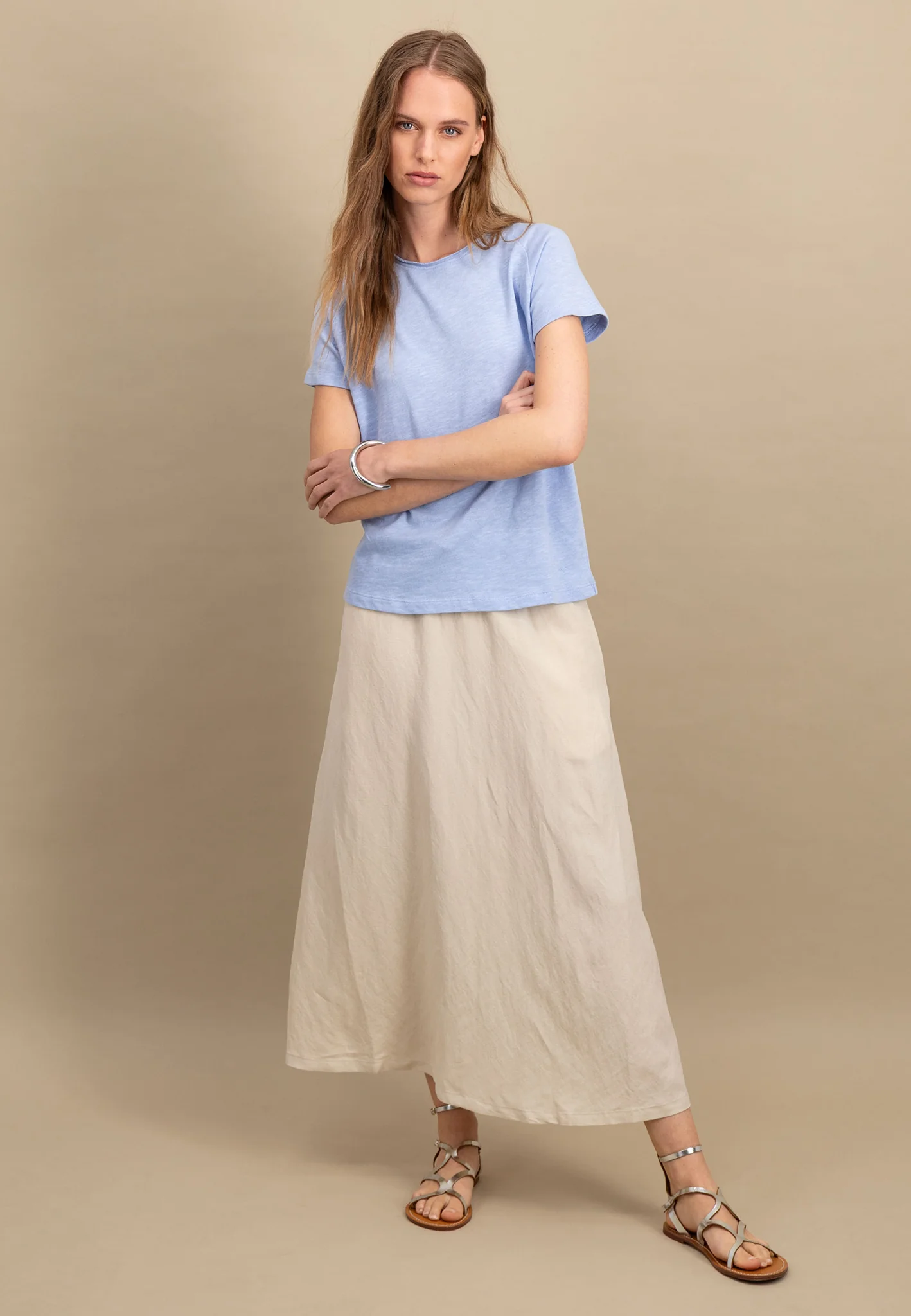T-Shirt aus Baumwolle mit Rundhalsausschnitt - Image 10