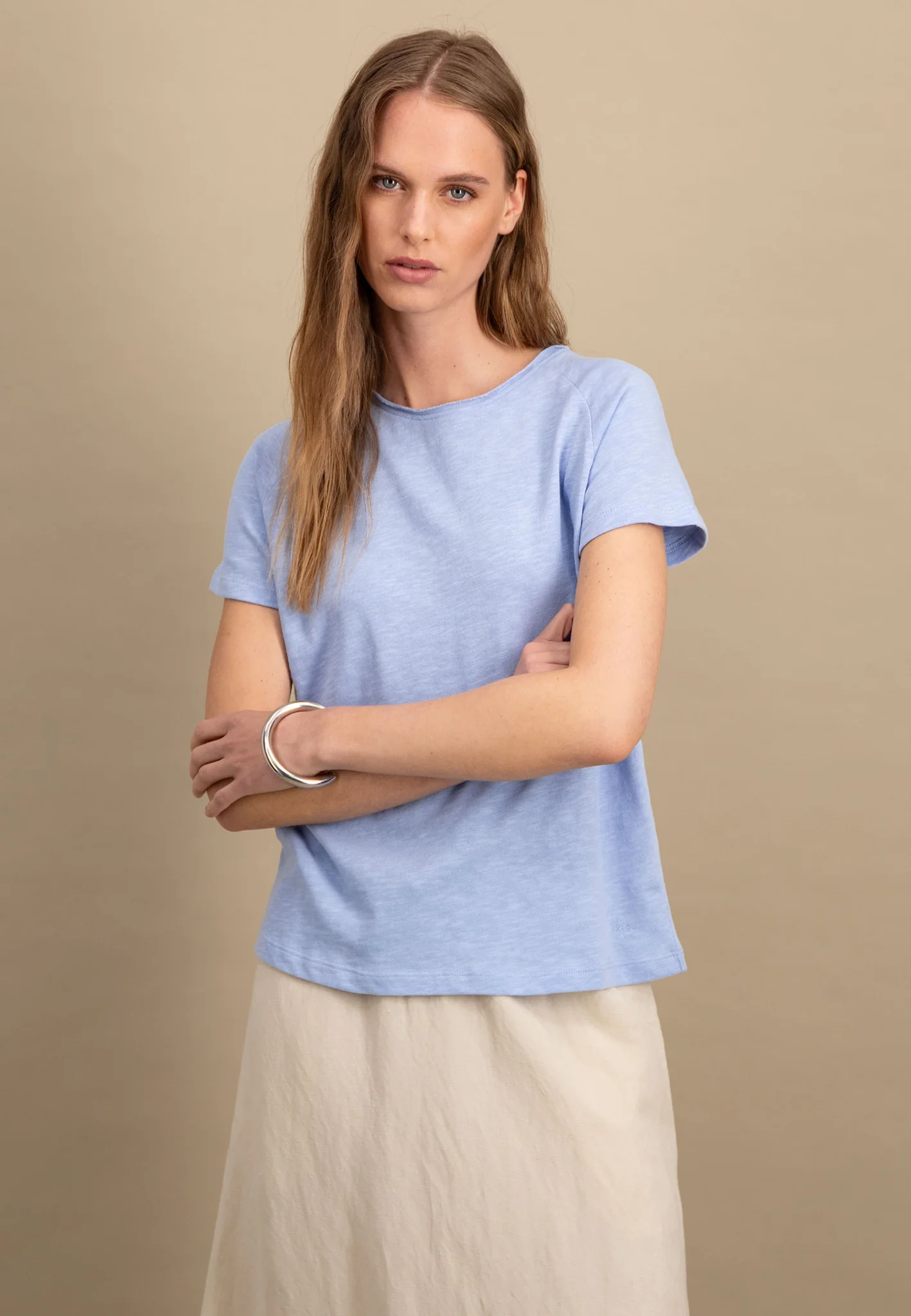 T-Shirt aus Baumwolle mit Rundhalsausschnitt - Image 7