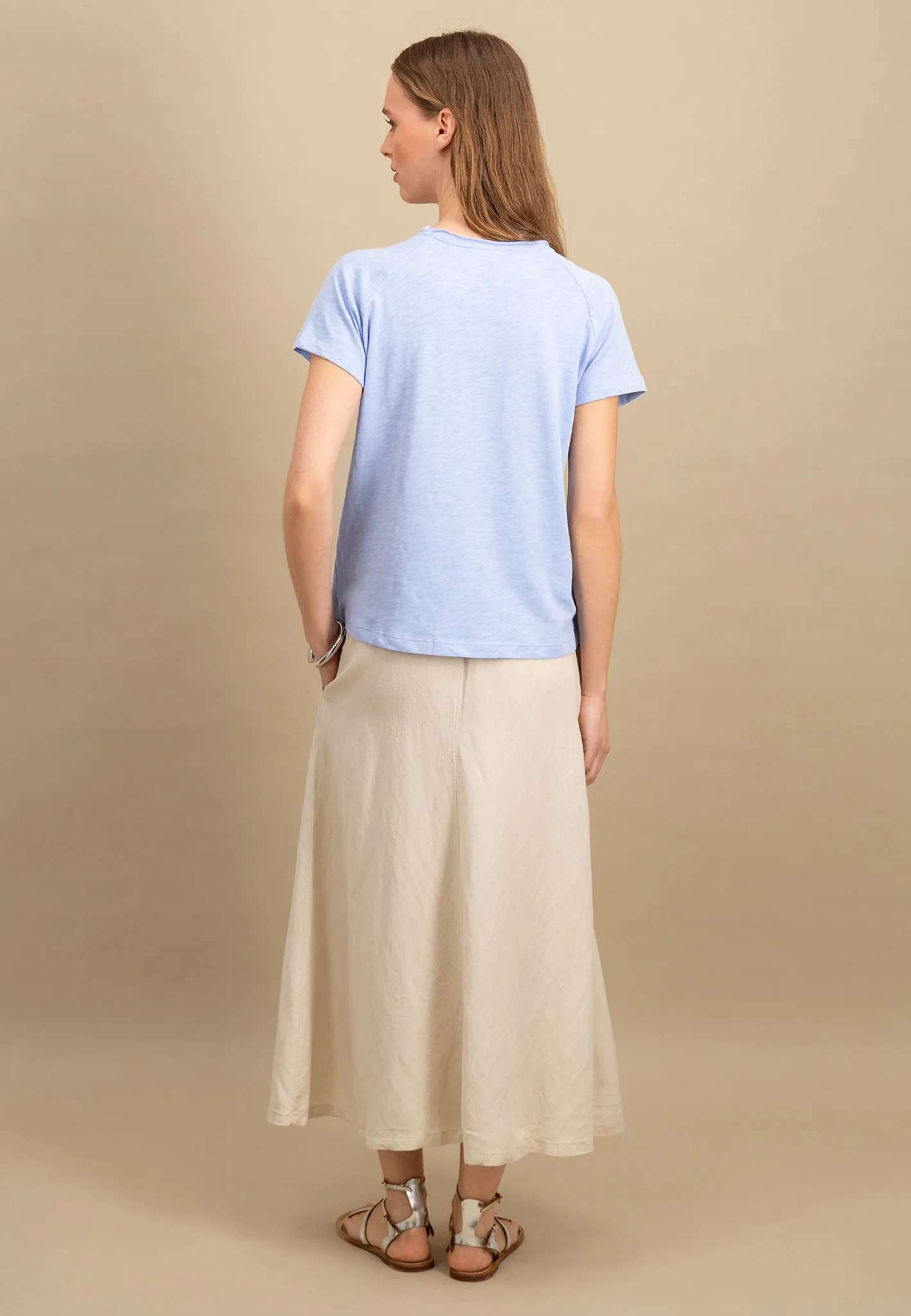 T-Shirt aus Baumwolle mit Rundhalsausschnitt - Image 9