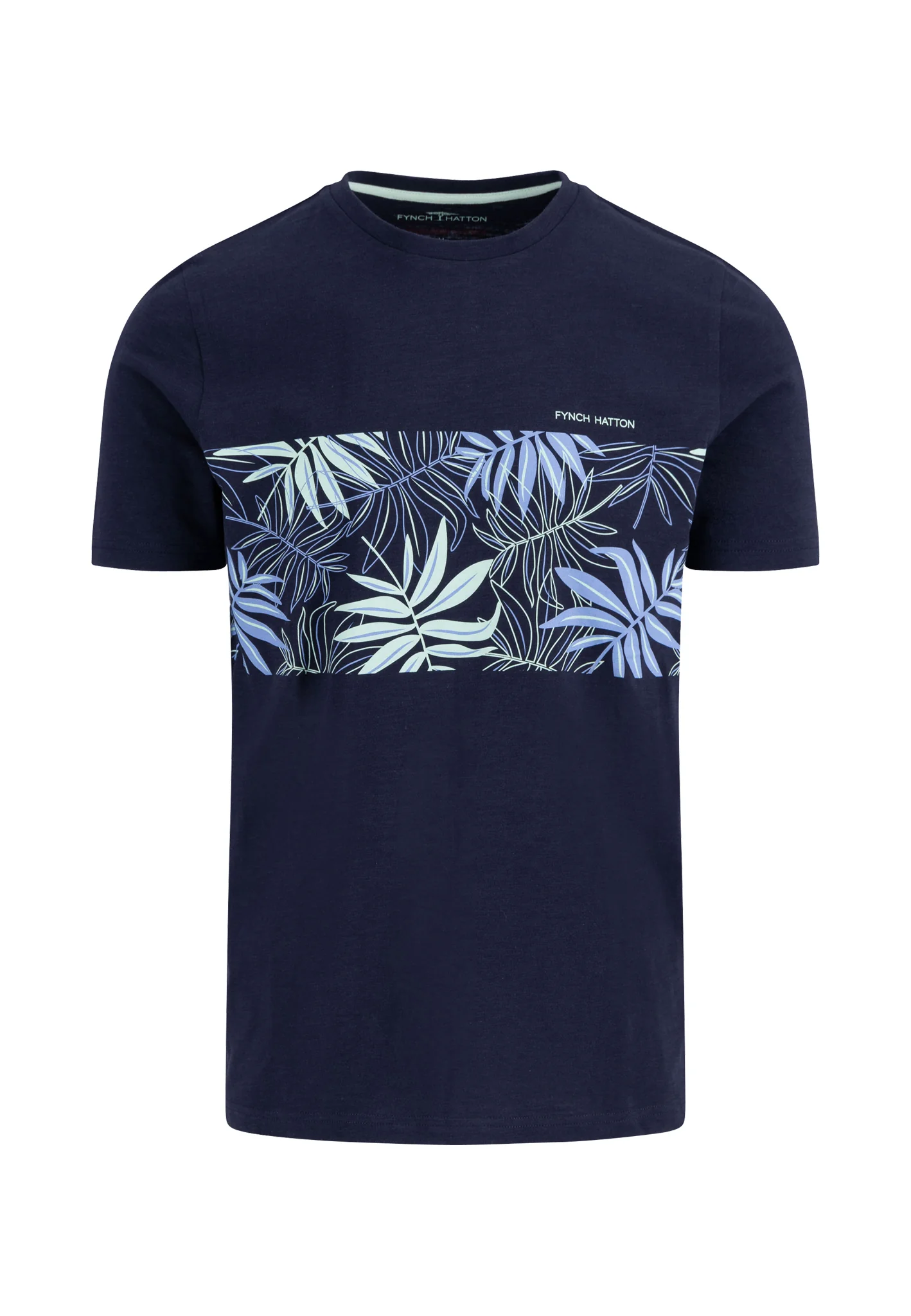 T-Shirt aus Baumwolle mit Rundhalsausschnitt und Frontprint - Image 5