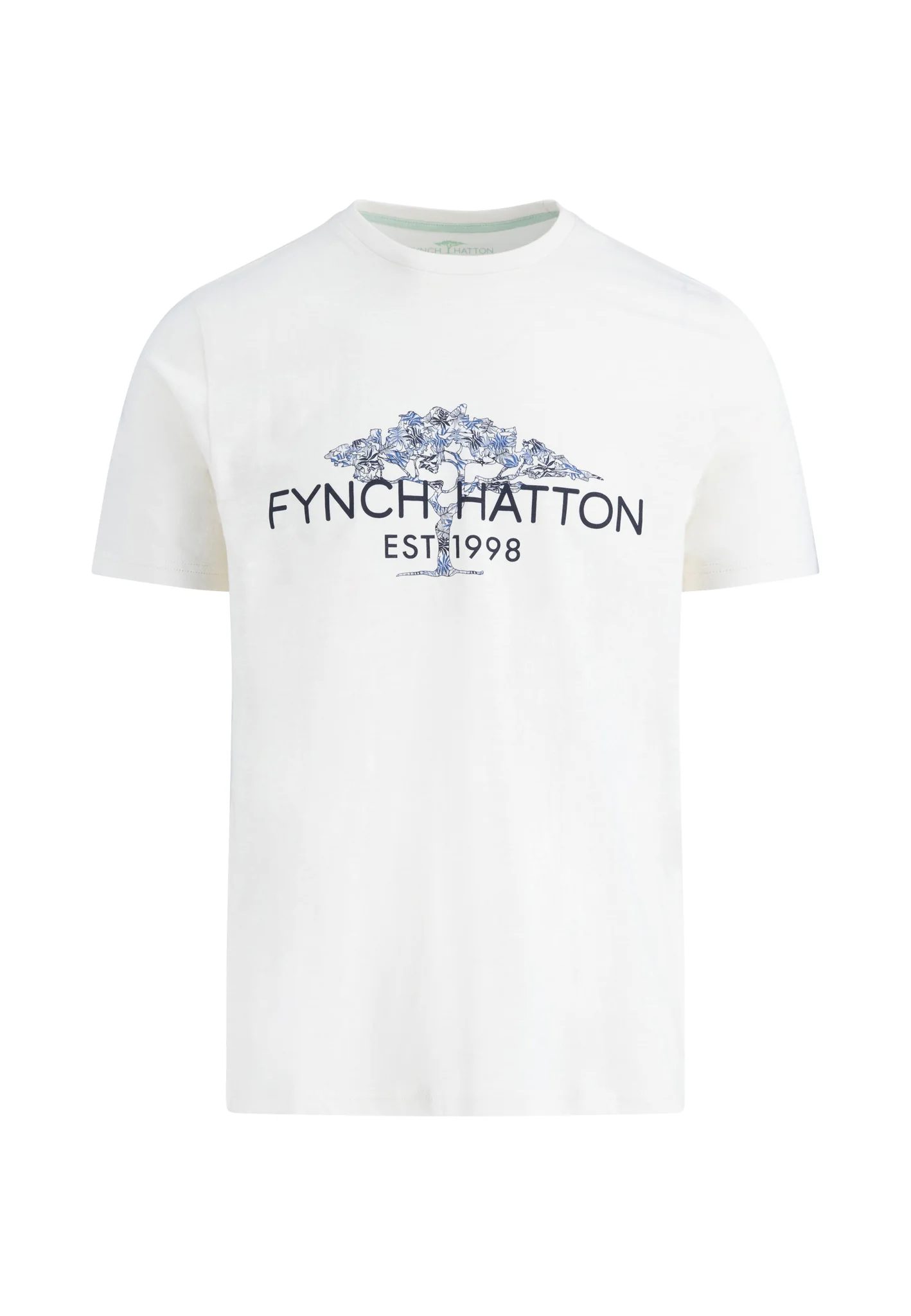T-Shirt aus Baumwolle mit Rundhalsausschnitt und Frontprint - Image 7
