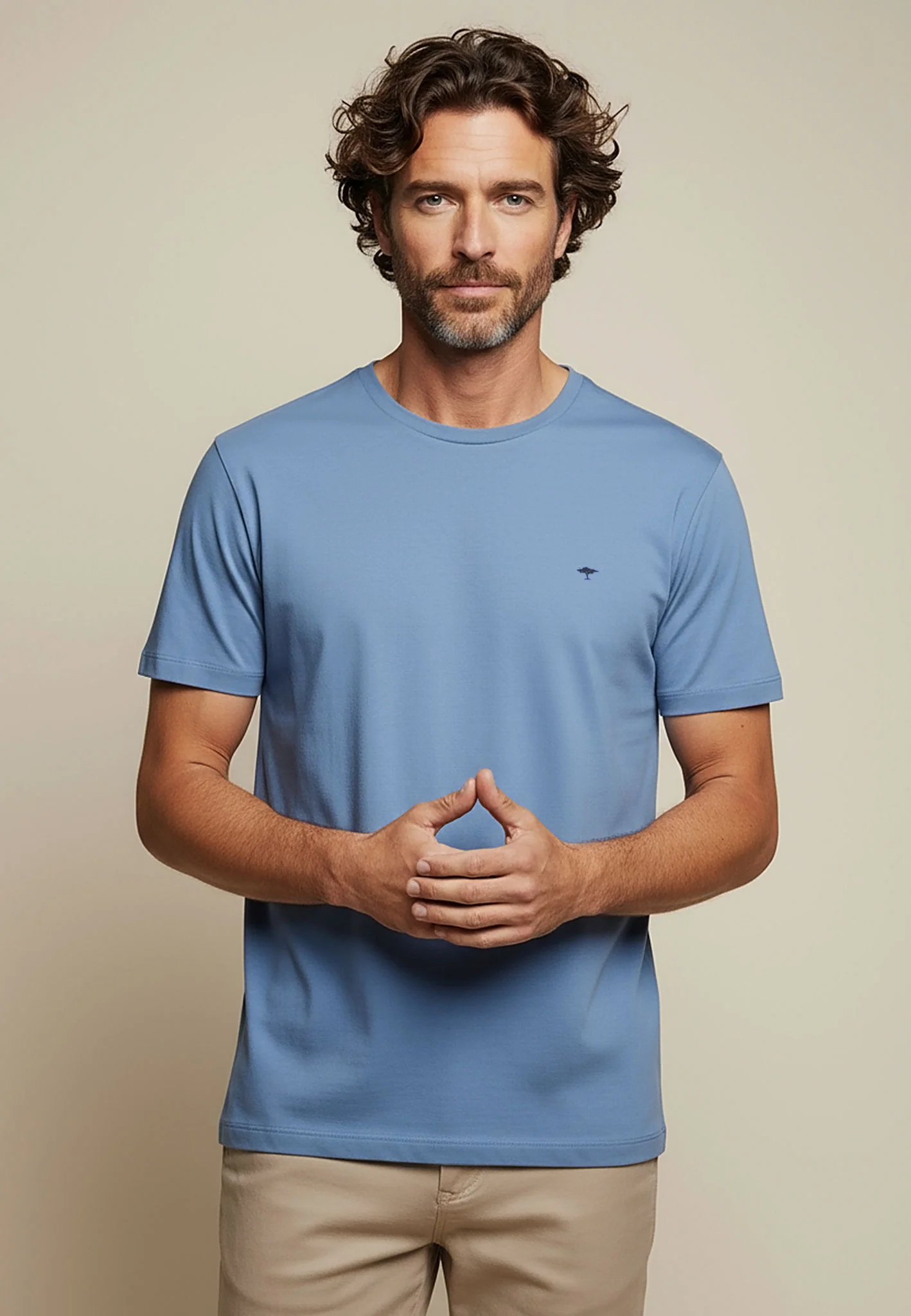T-Shirt aus Baumwolle mit Rundhalsausschnitt und Logo-Stickerei - Image 17