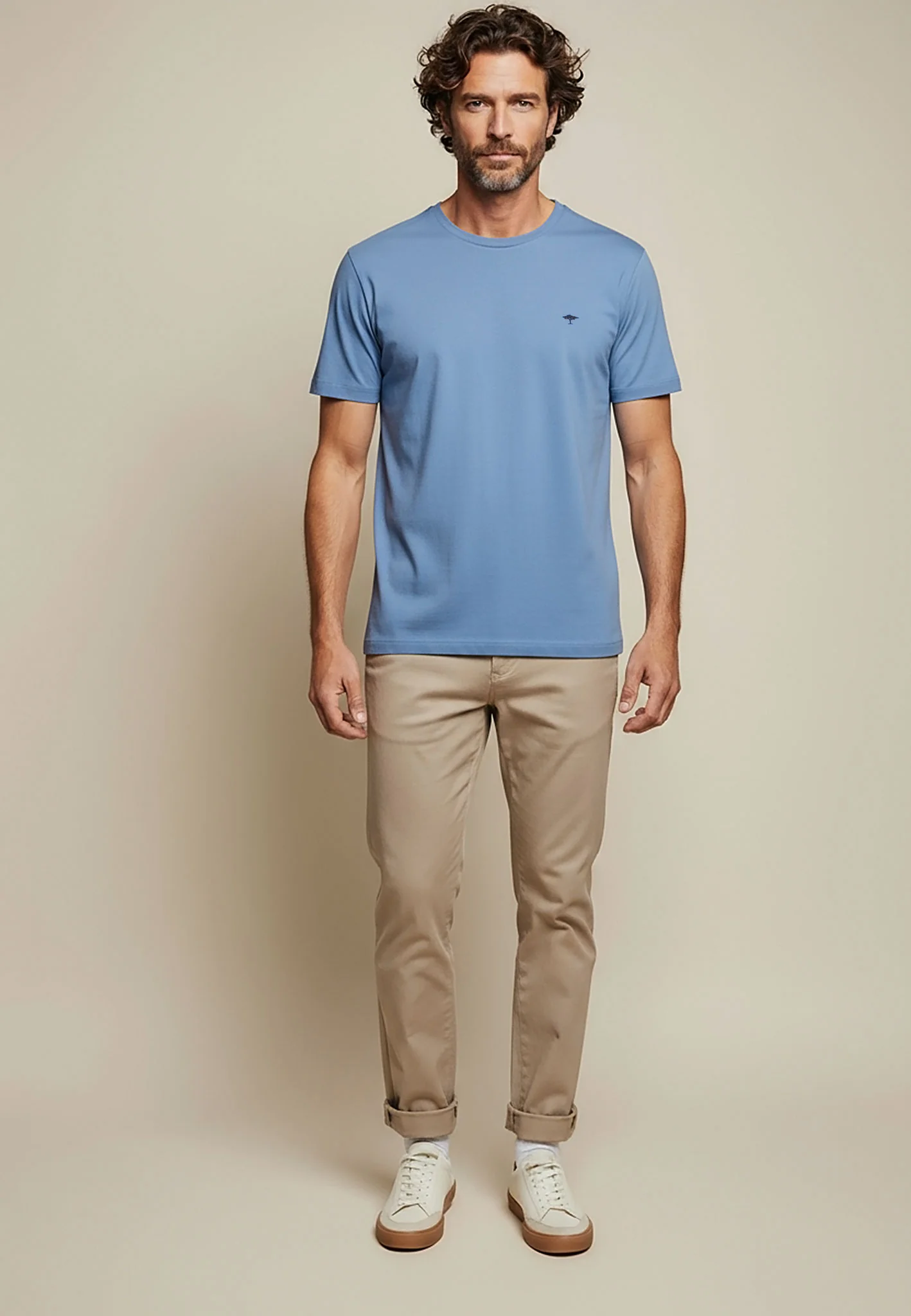 T-Shirt aus Baumwolle mit Rundhalsausschnitt und Logo-Stickerei - Image 18