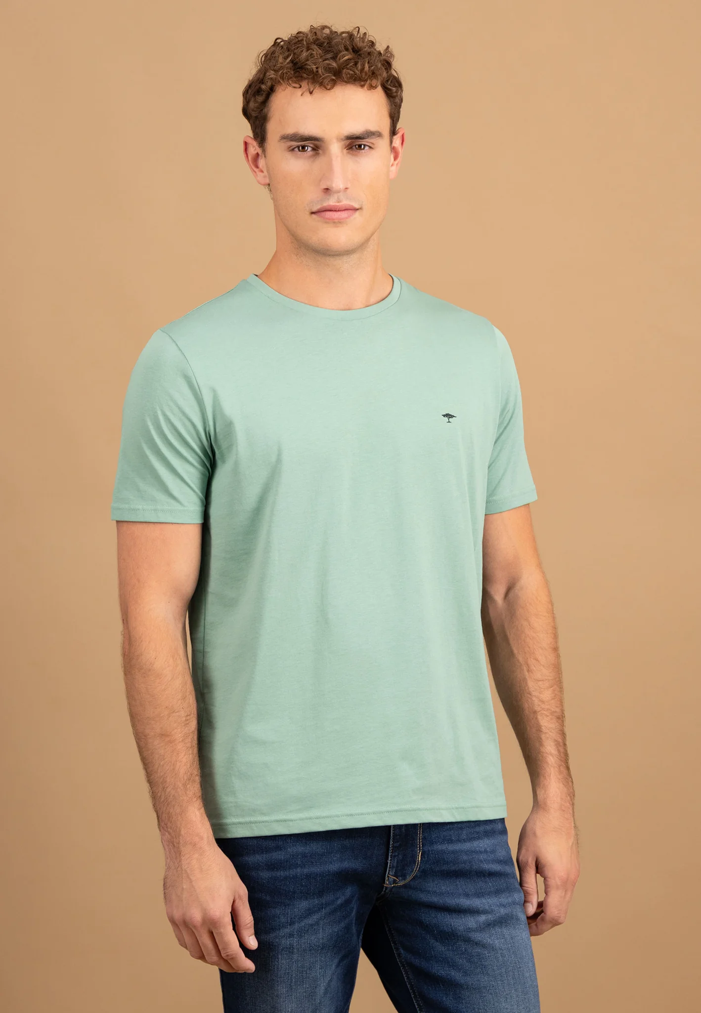 T-Shirt aus Baumwolle mit Rundhalsausschnitt und Logo-Stickerei - Image 25