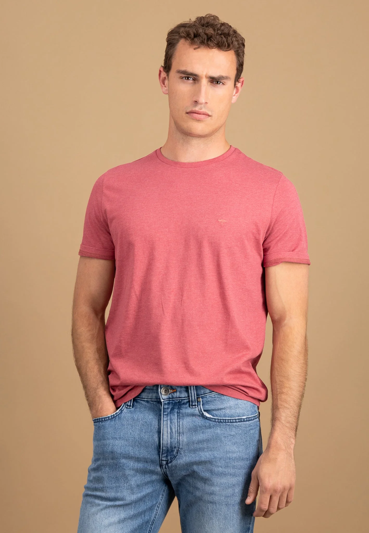 T-Shirt aus Baumwolle mit Rundhalsausschnitt und Logo-Stickerei - Image 7