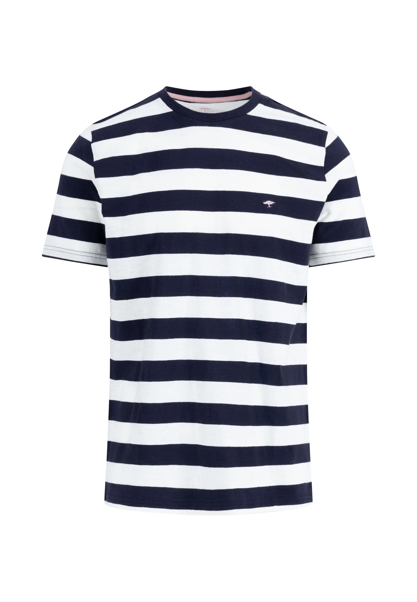 T-Shirt aus Baumwolle mit Rundhalsausschnitt und Streifen - Image 5