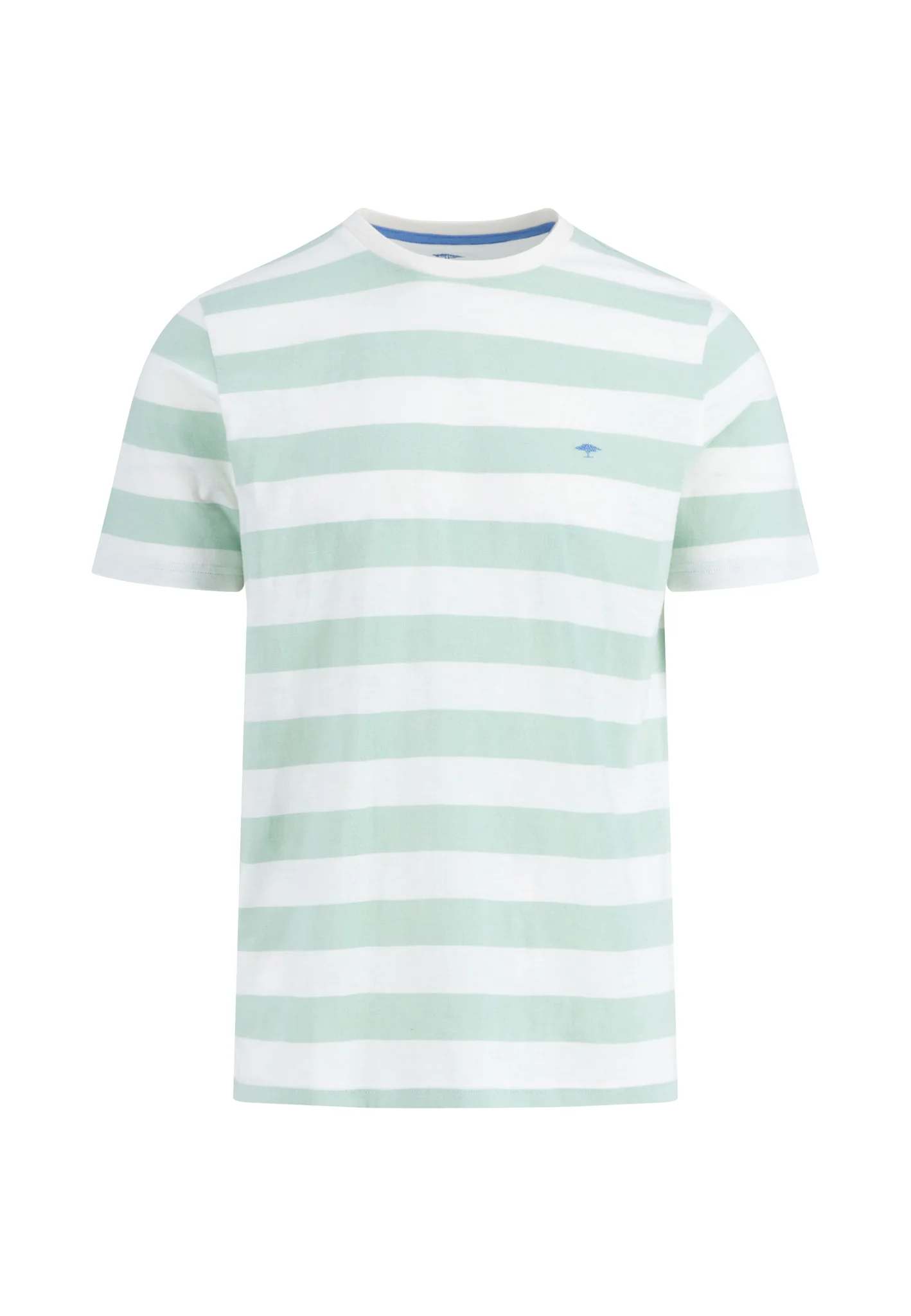 T-Shirt aus Baumwolle mit Rundhalsausschnitt und Streifen - Image 7