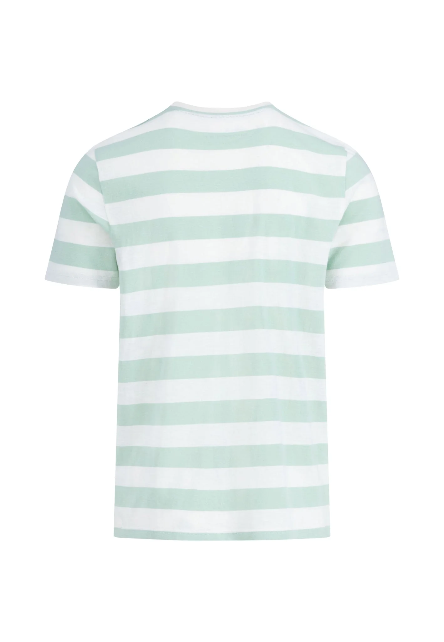 T-Shirt aus Baumwolle mit Rundhalsausschnitt und Streifen - Image 8