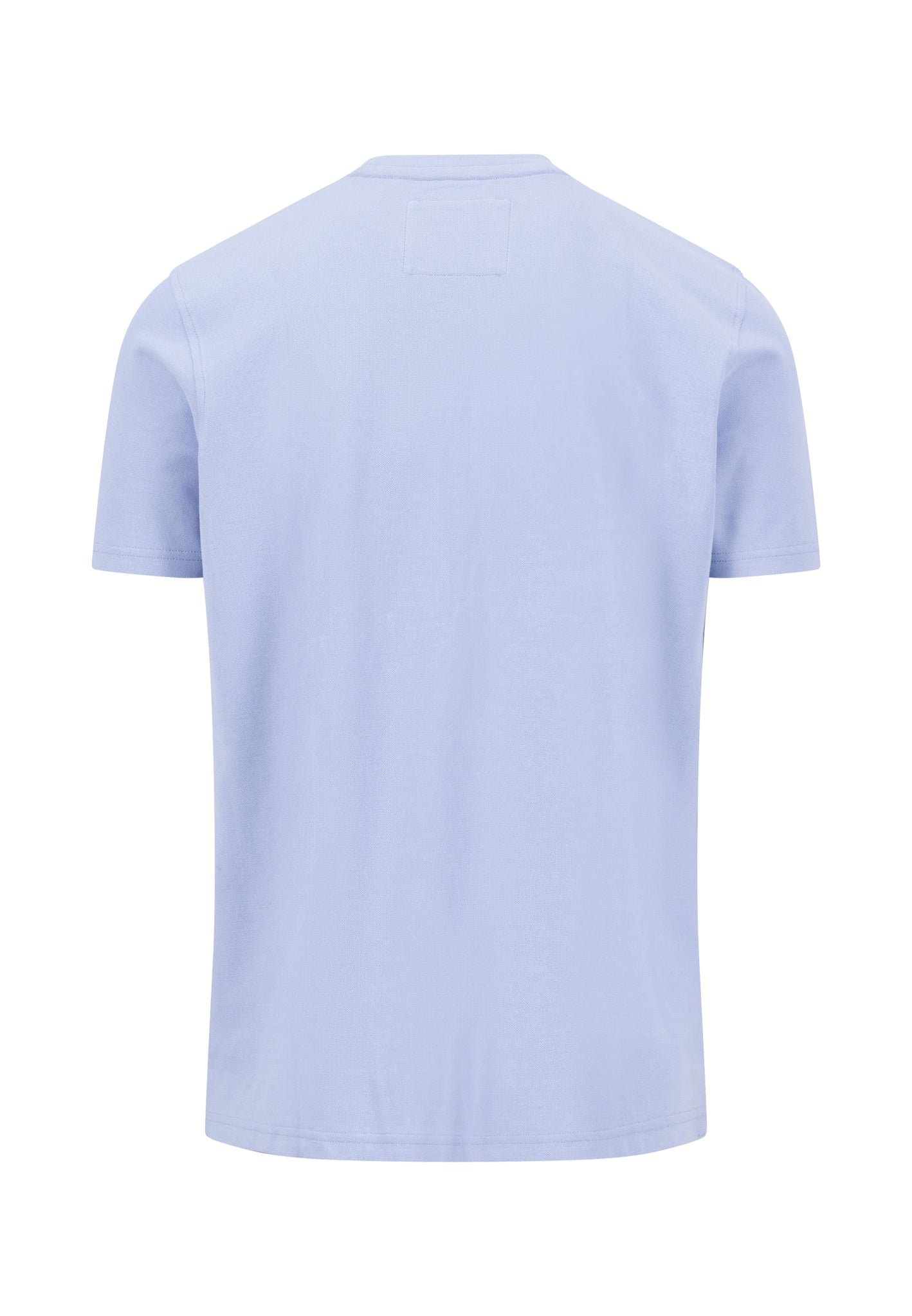 T-Shirt aus Baumwolle mit Struktur und Rundhalsausschnitt - Image 2
