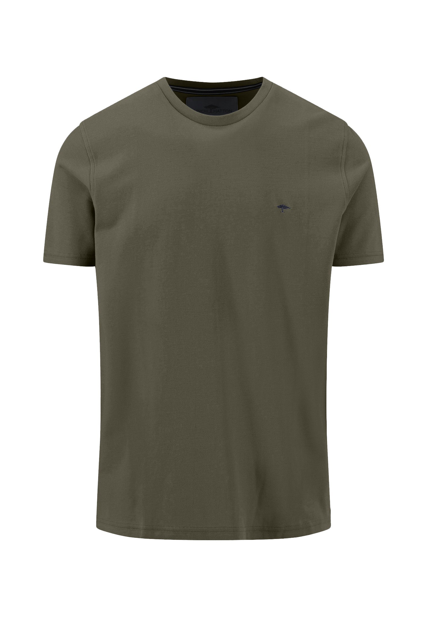 T-Shirt aus Baumwolle mit Struktur und Rundhalsausschnitt - Image 7