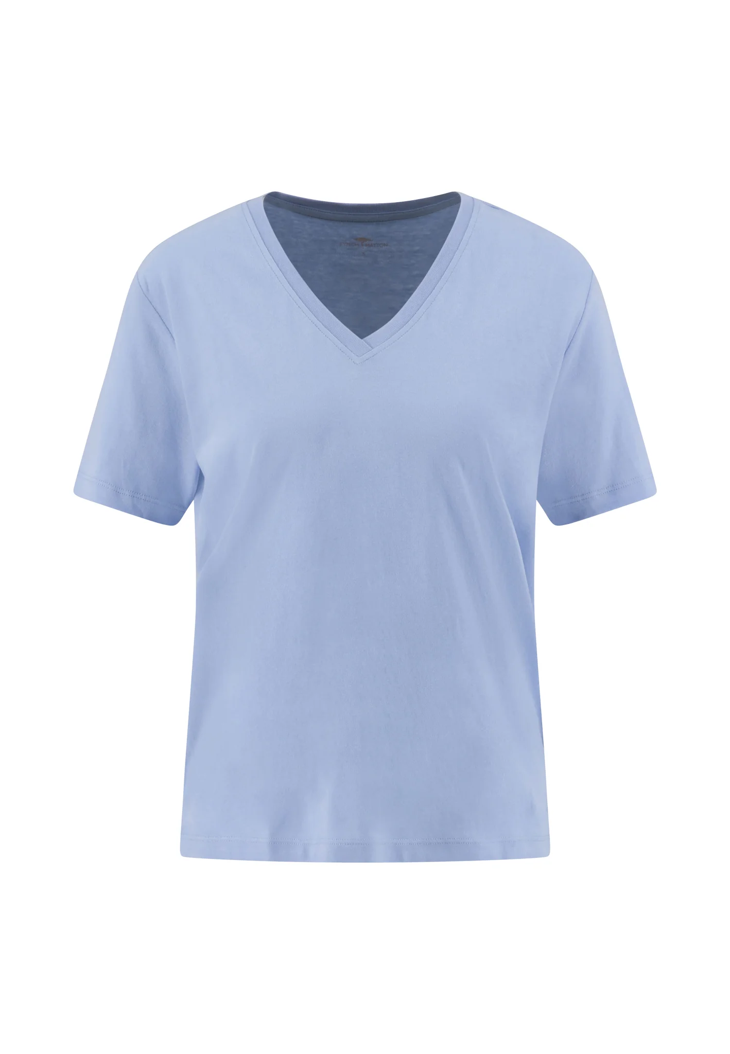 T-Shirt aus Baumwolle mit V-Ausschnitt - Image 11
