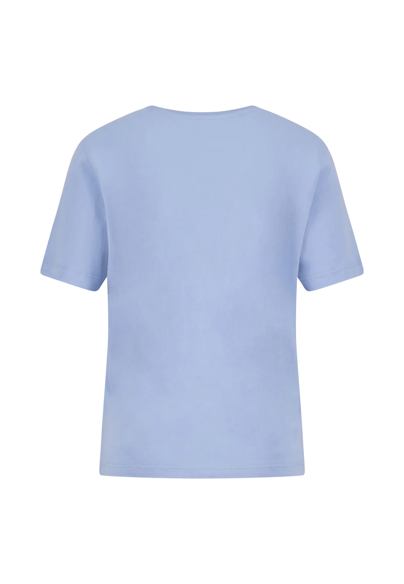 T-Shirt aus Baumwolle mit V-Ausschnitt - Image 12