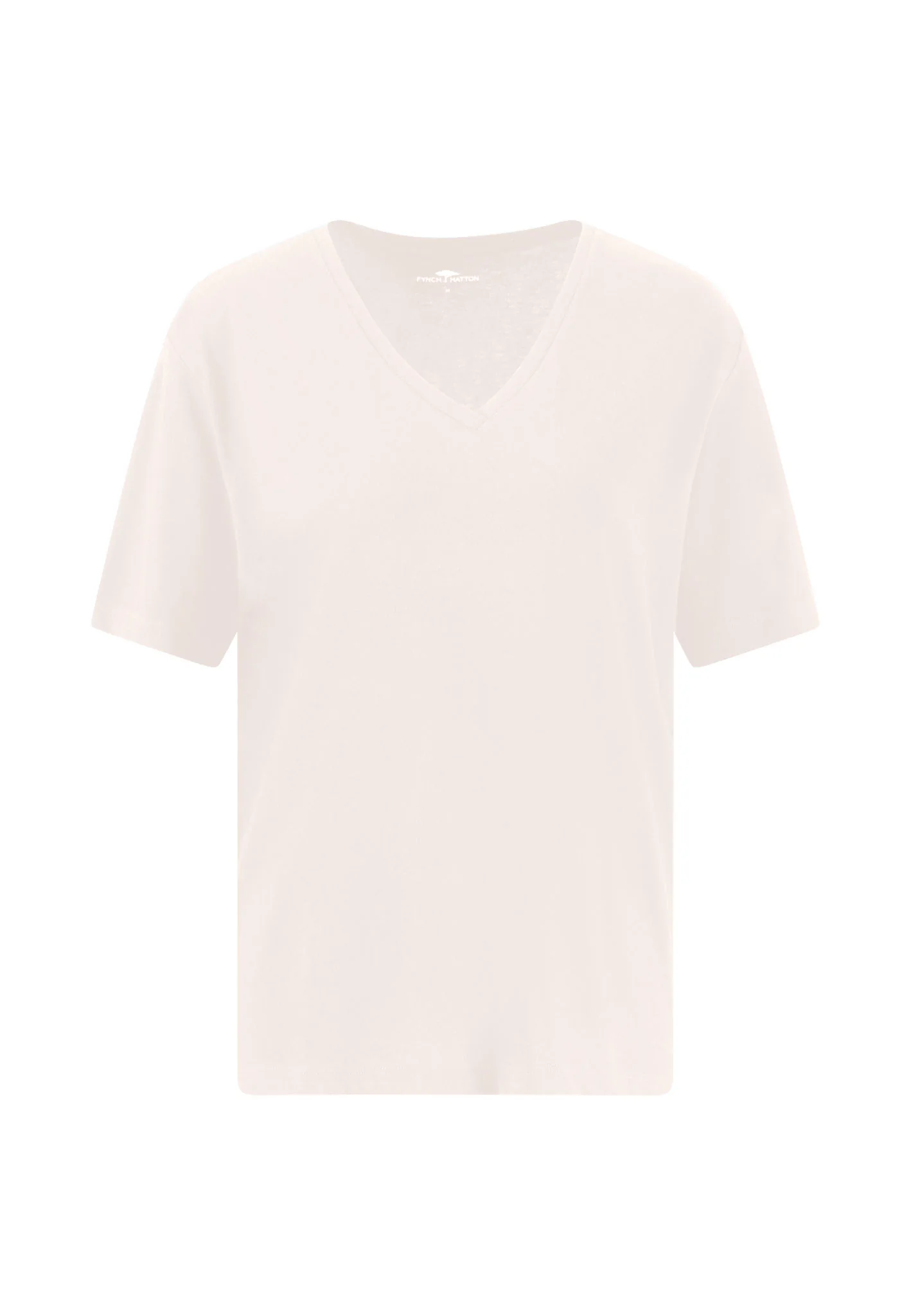 T-Shirt aus Baumwolle mit V-Ausschnitt - Image 3