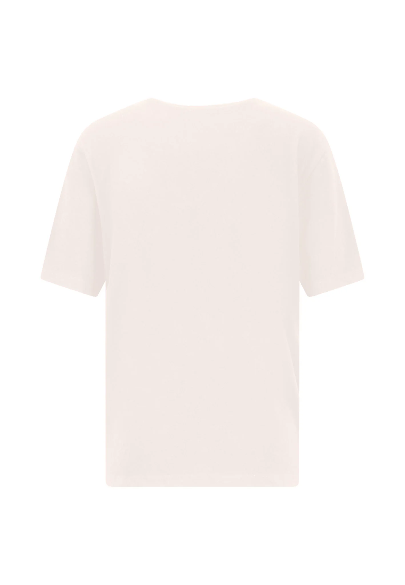 T-Shirt aus Baumwolle mit V-Ausschnitt - Image 4