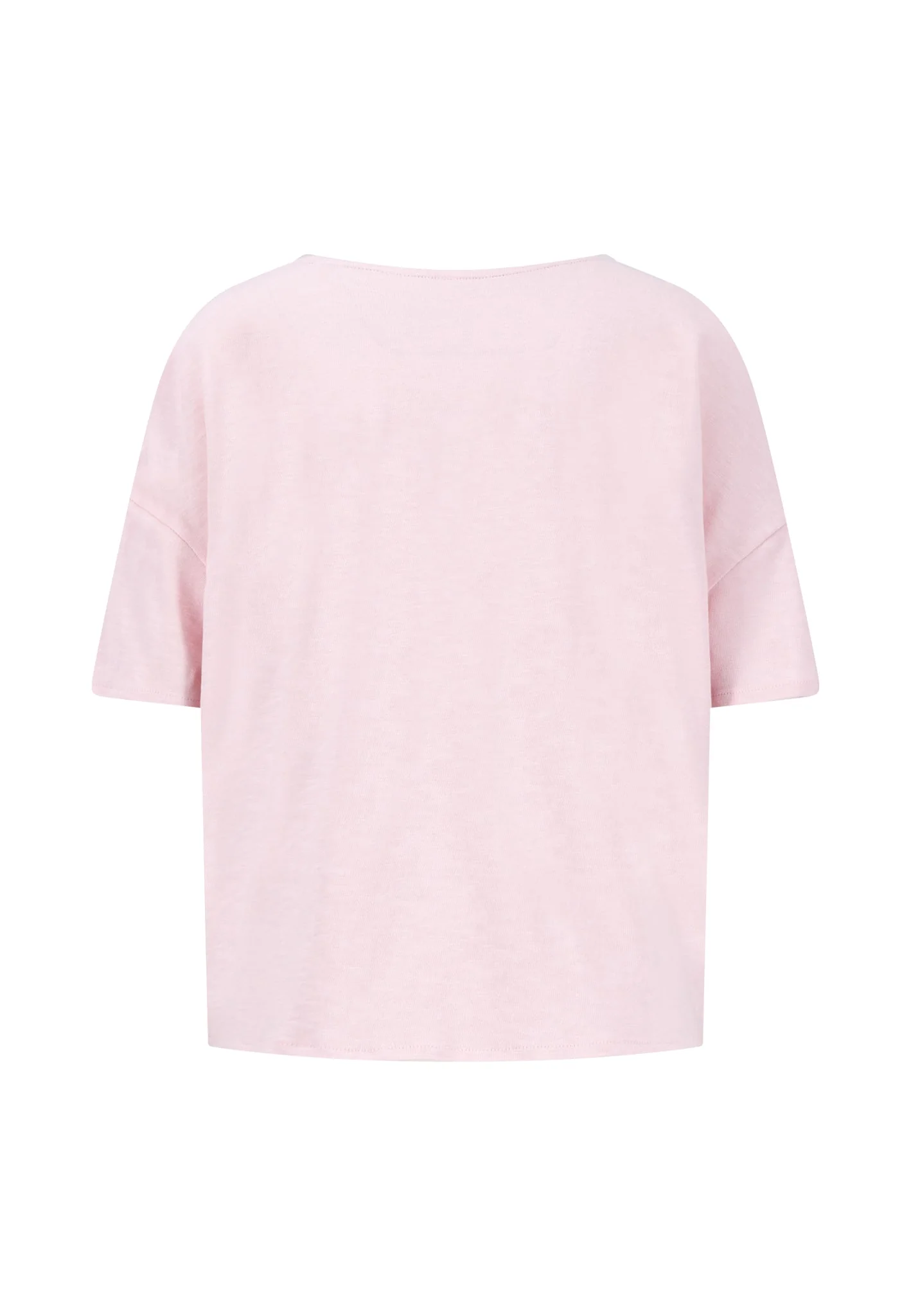 T-Shirt aus Baumwolle mit V-Ausschnitt - Image 14