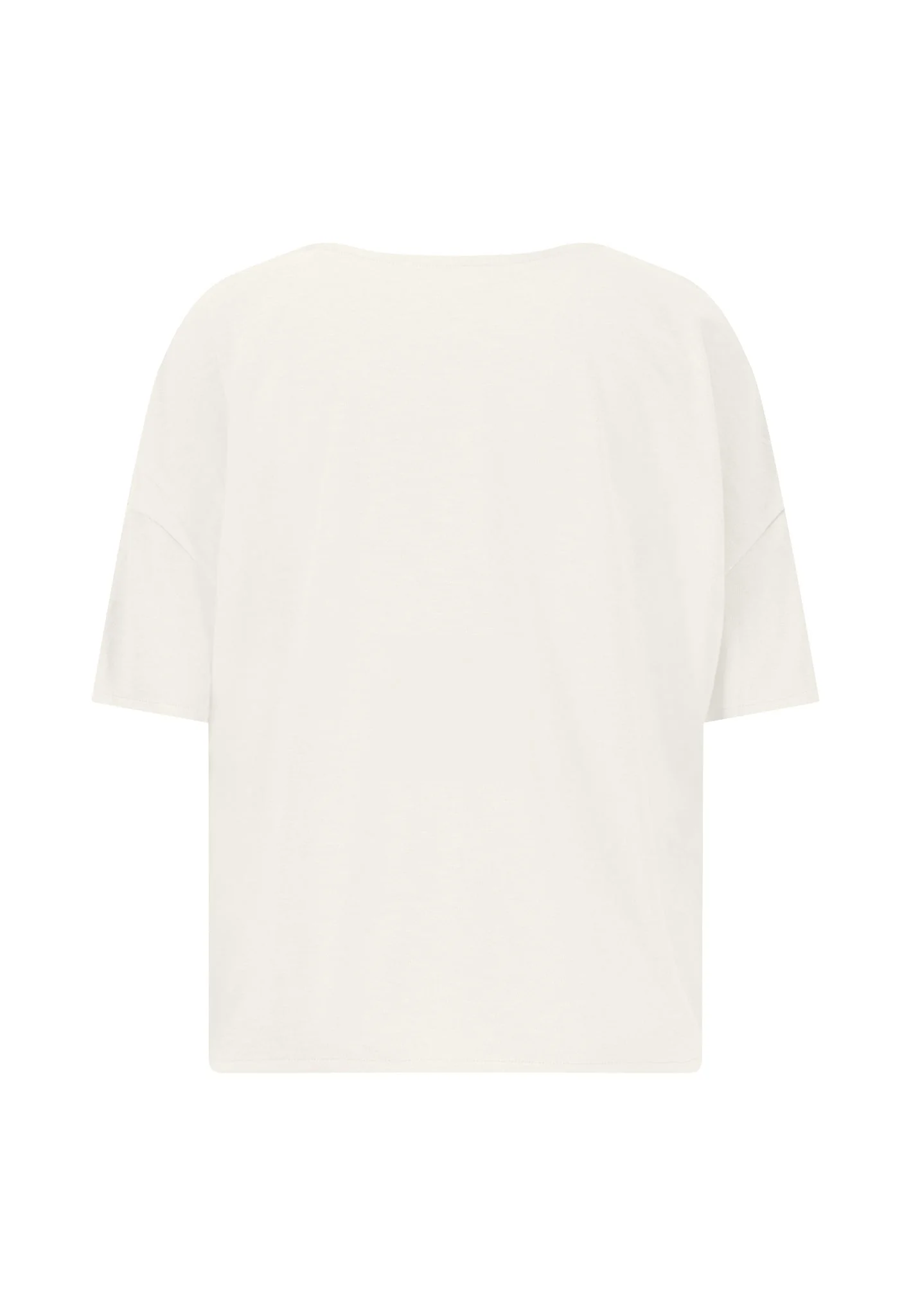 T-Shirt aus Baumwolle mit V-Ausschnitt - Image 6