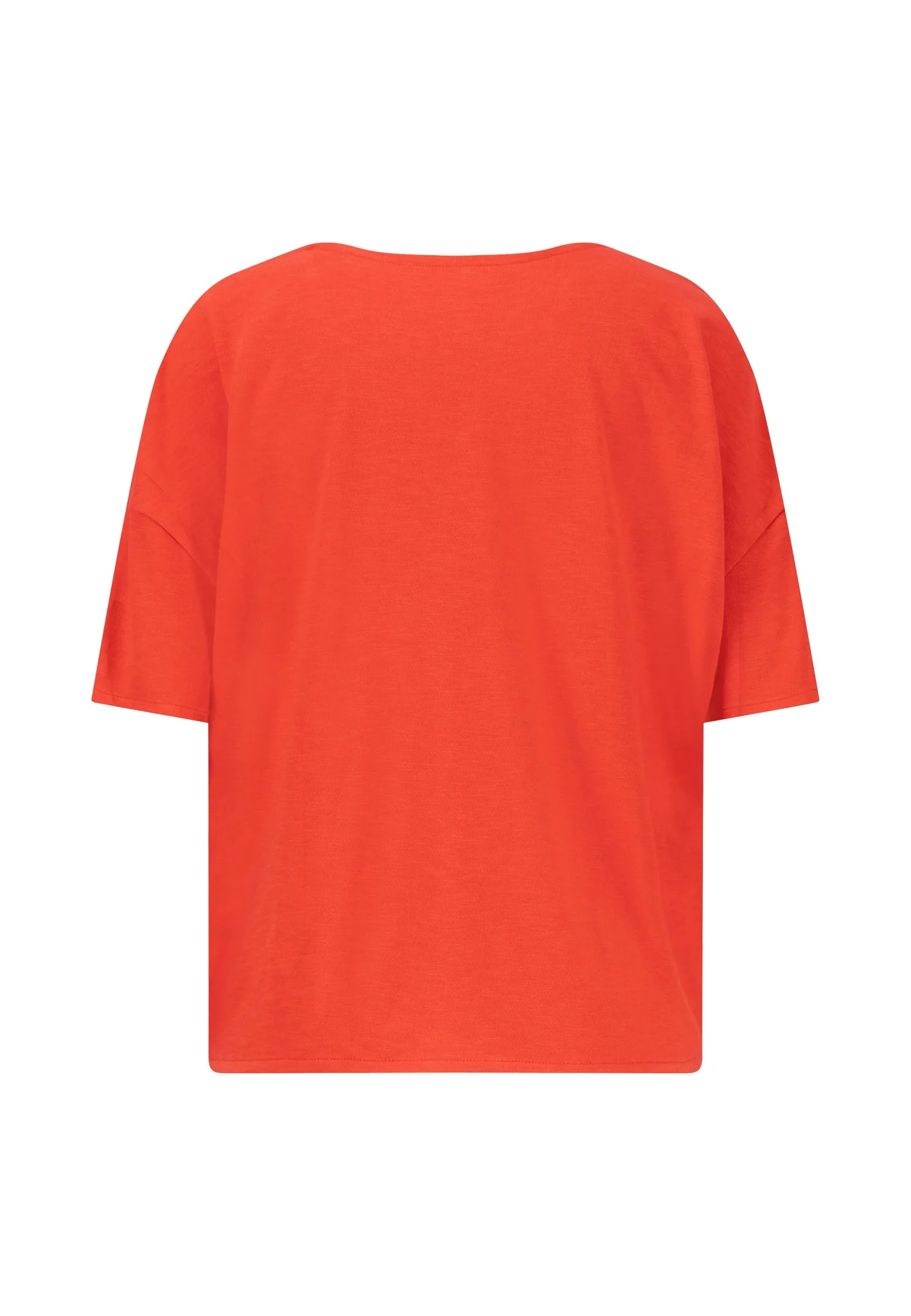 T-Shirt aus Baumwolle mit V-Ausschnitt - Image 8