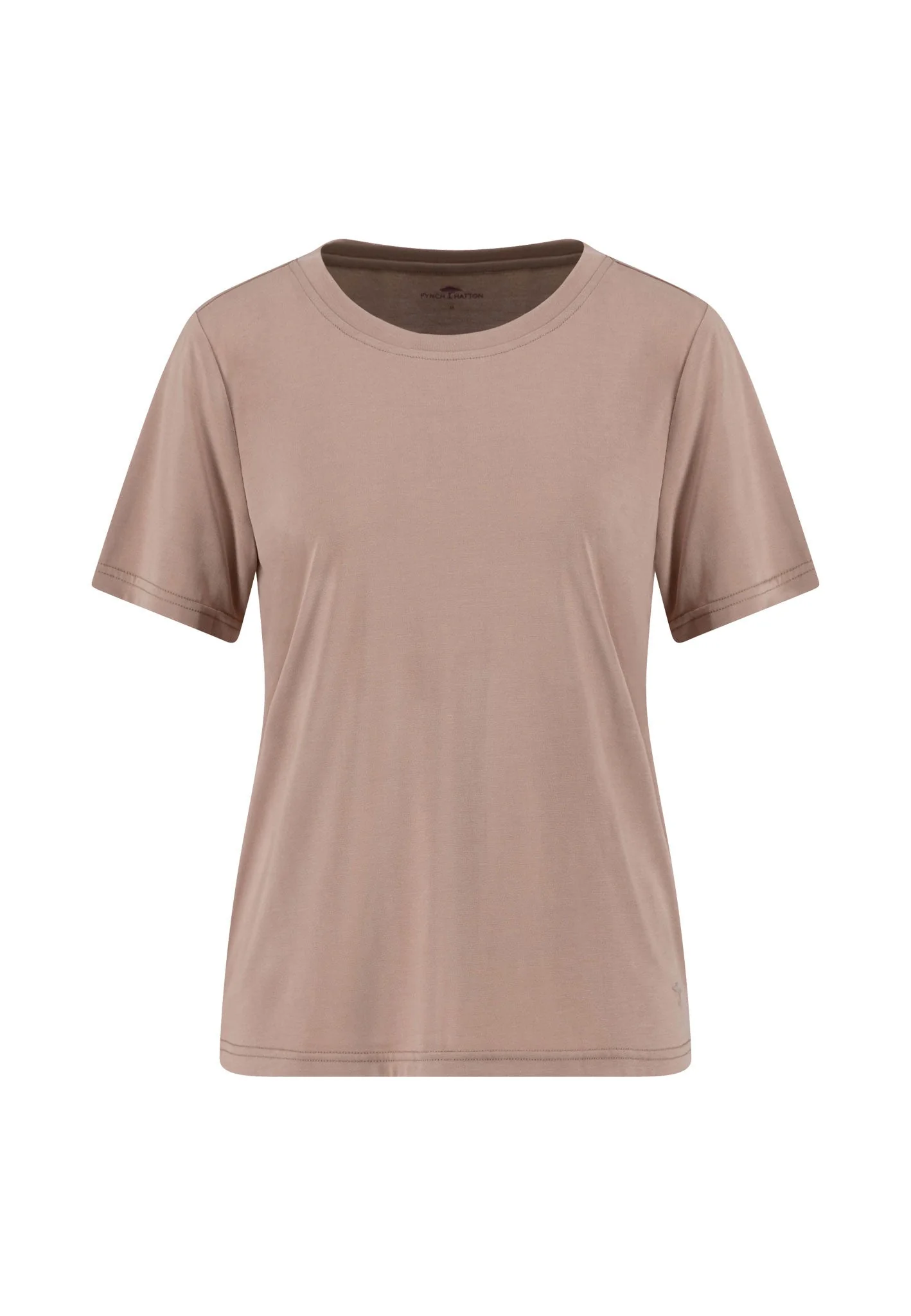 T-Shirt aus Modal-Mix mit Rundhalsausschnitt - Image 5