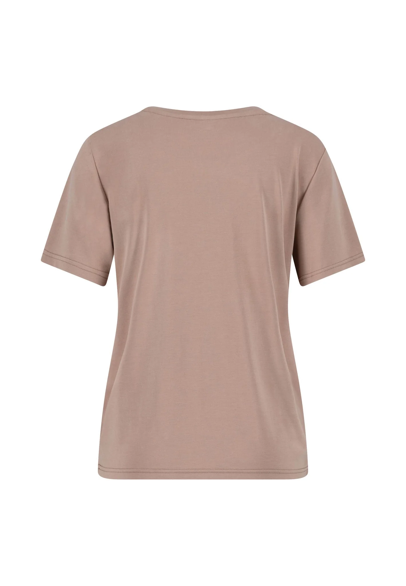 T-Shirt aus Modal-Mix mit Rundhalsausschnitt - Image 6