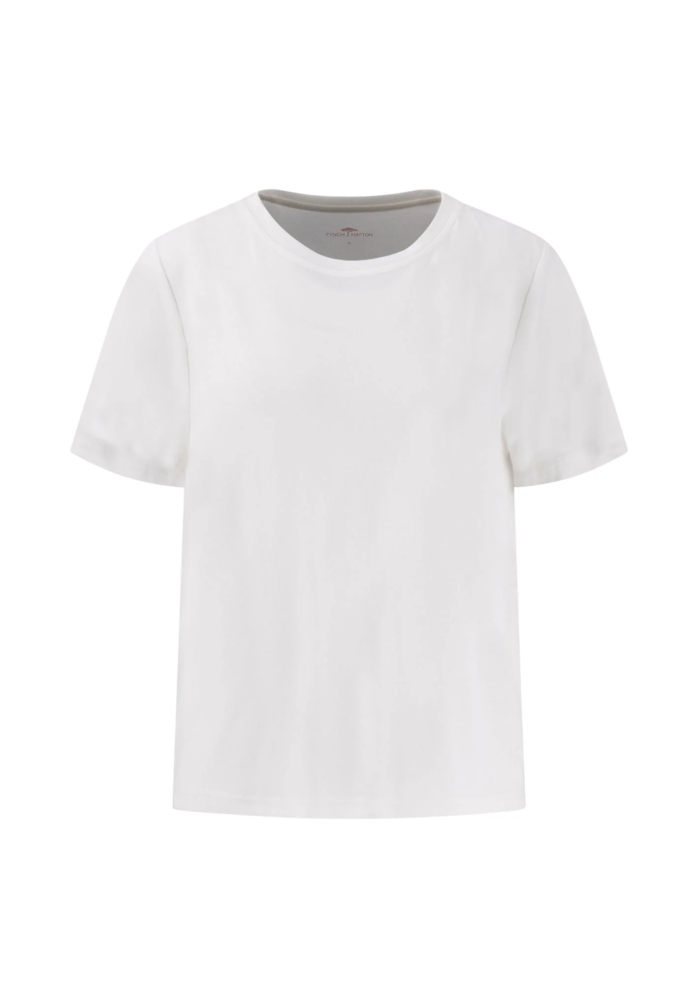 T-Shirt aus Modal-Mix mit Rundhalsausschnitt