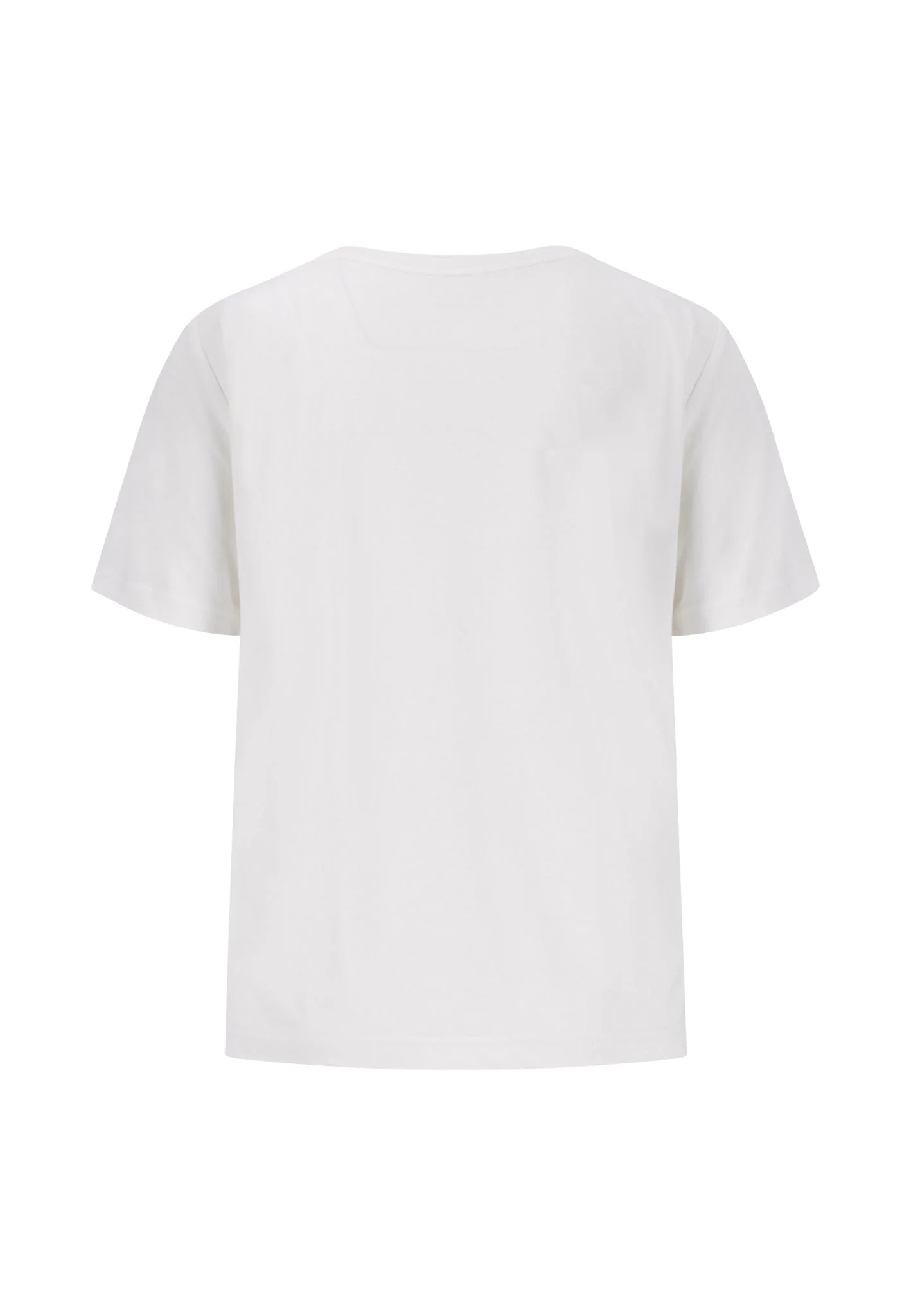T-Shirt aus Modal-Mix mit Rundhalsausschnitt - Image 2