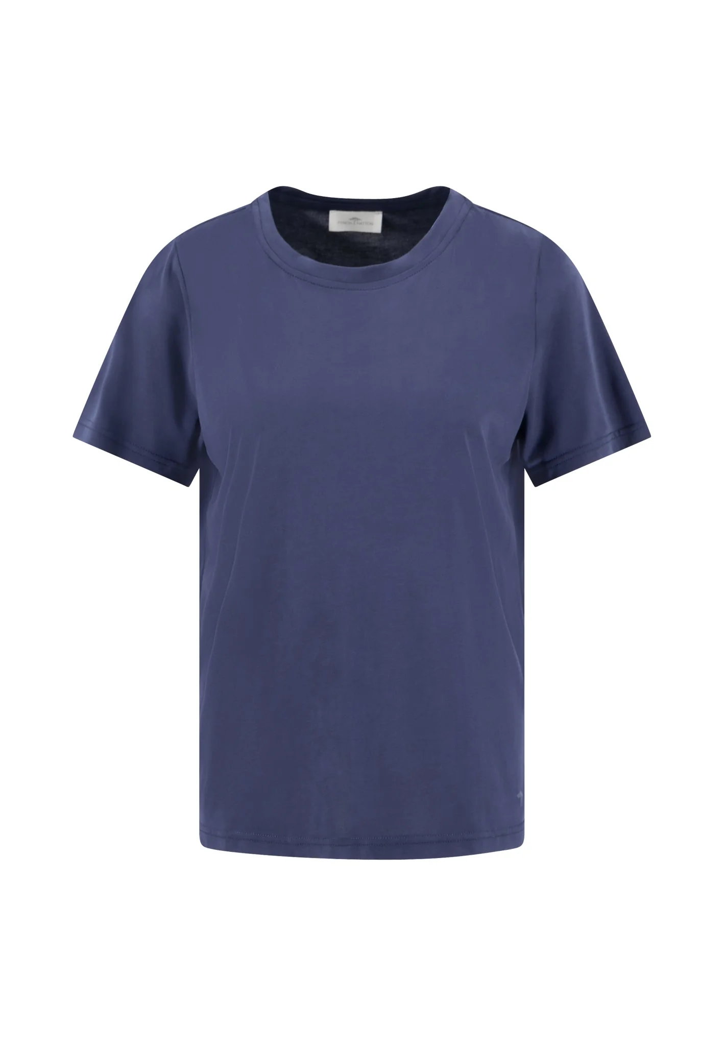 T-Shirt aus Modal-Mix mit Rundhalsausschnitt - Image 5