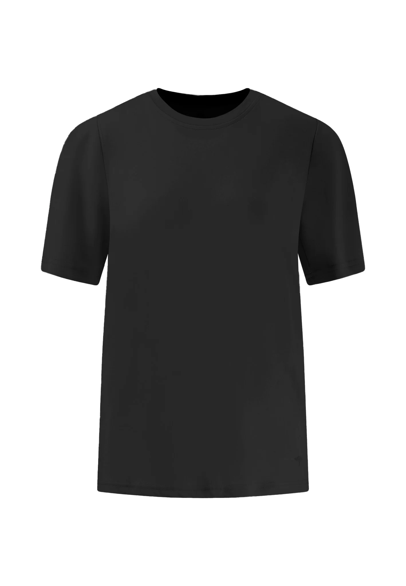 T-Shirt aus Modal-Mix mit Rundhalsausschnitt - Image 8