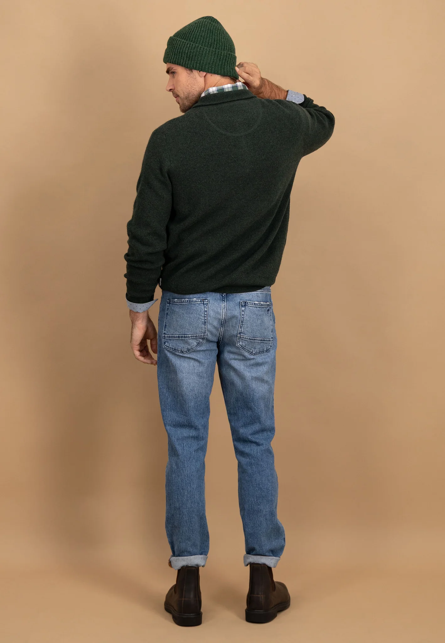 Troyer aus Merino-Kaschmir mit Reißverschluss - Image 7