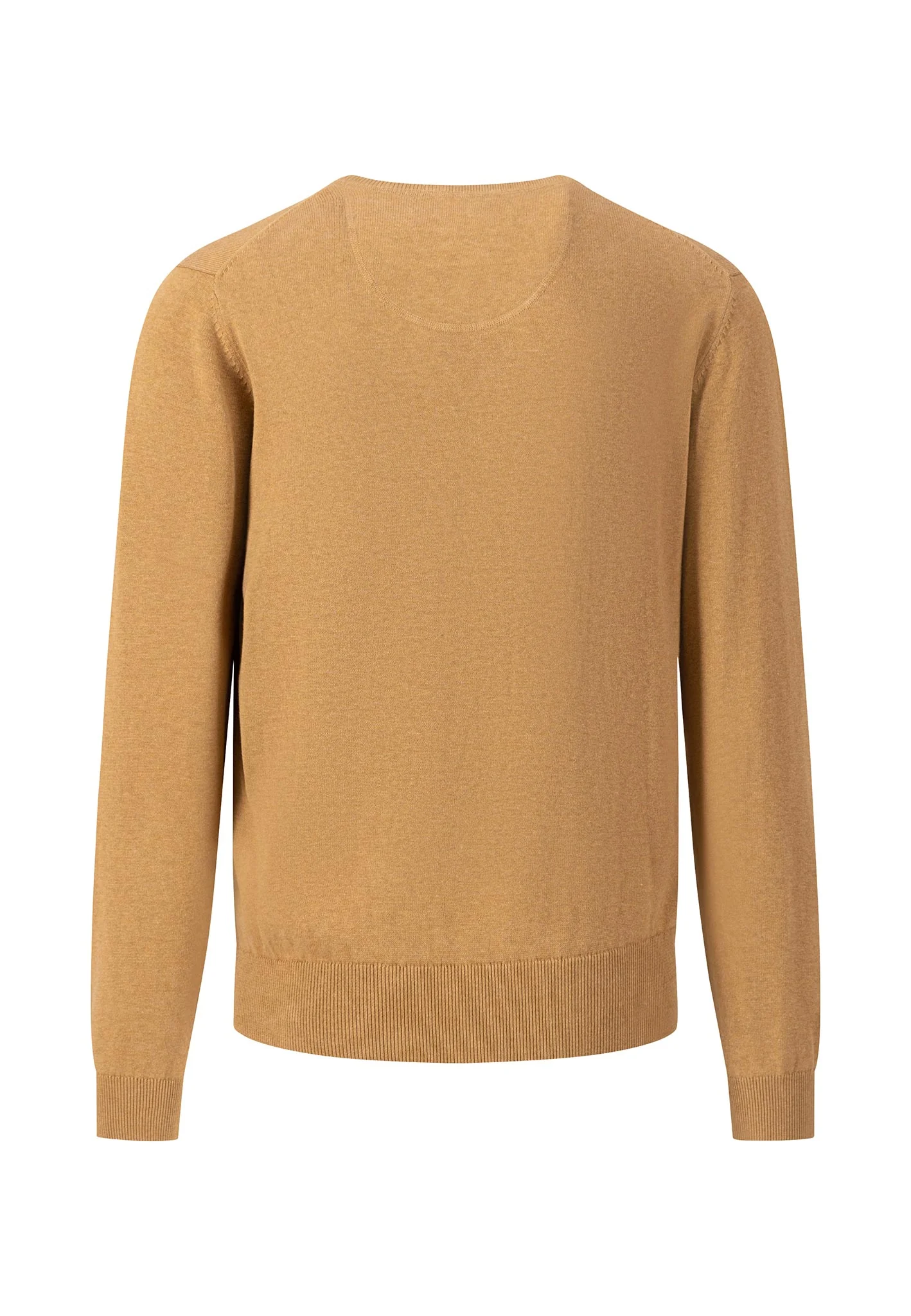 Weicher Baumwoll-Pullover mit V-Ausschnitt - Image 8