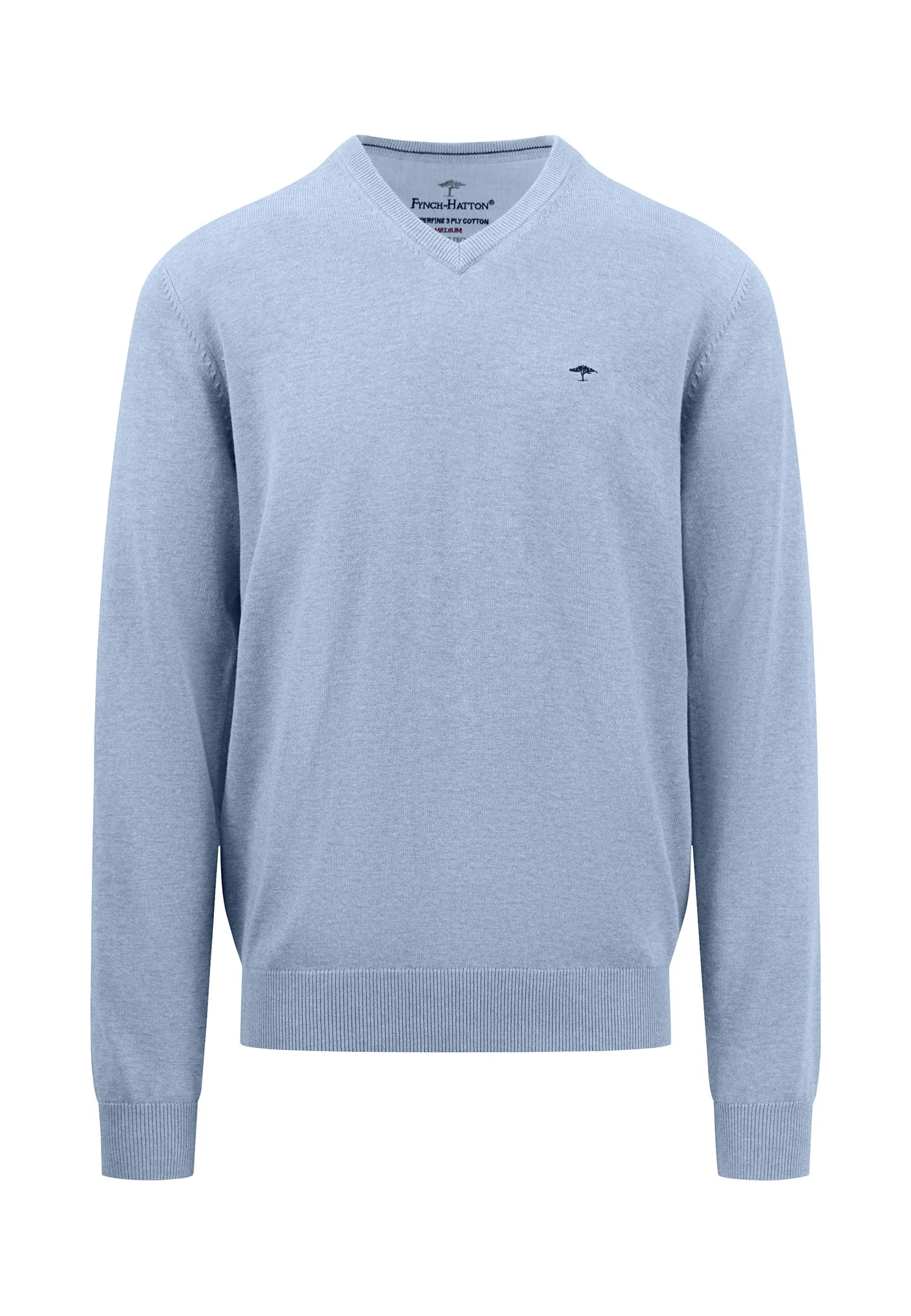 Weicher Feinstrick-Pullover mit V-Ausschnitt - Image 3