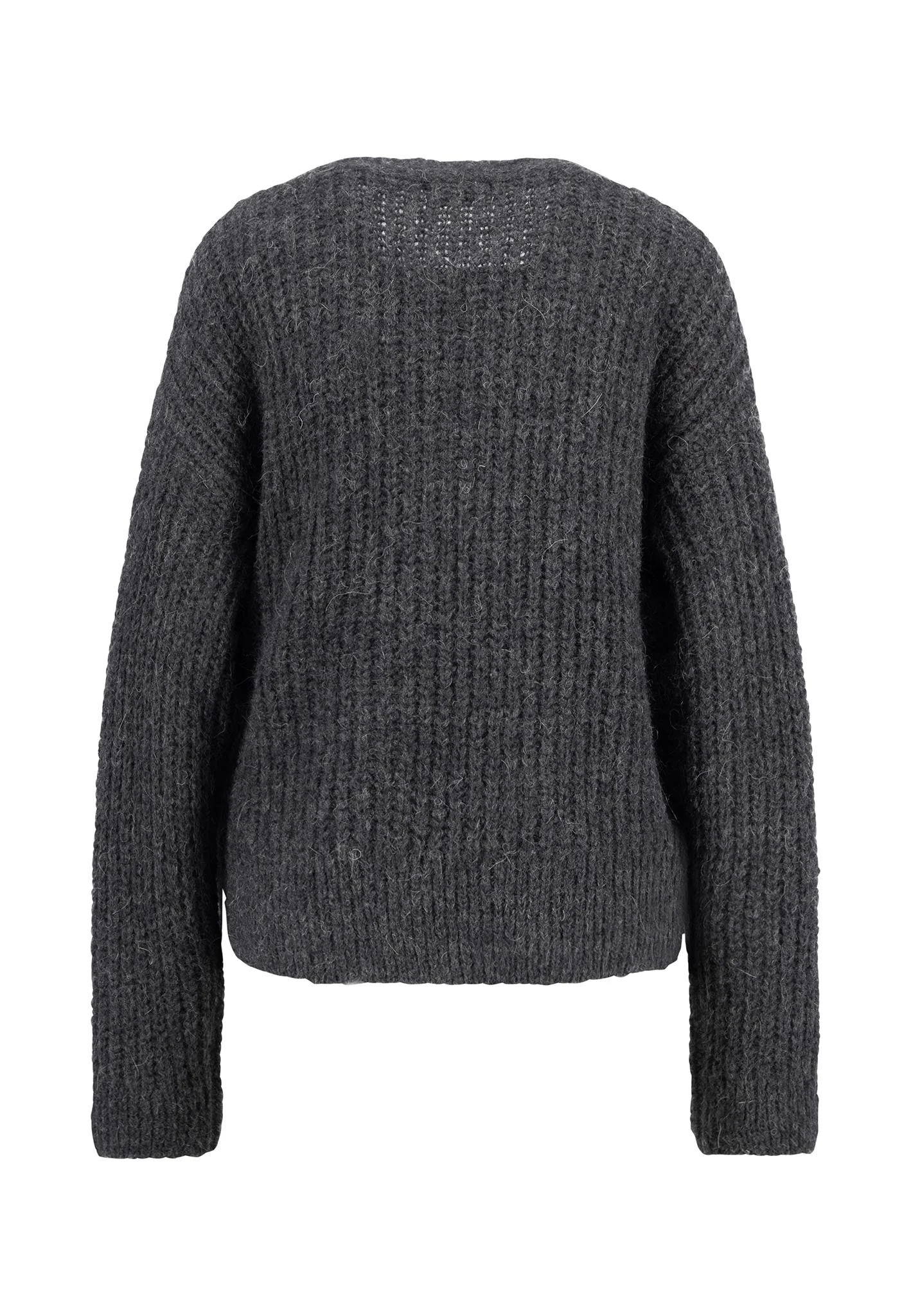 Wickelstrickjacke aus Alpaka-Wollmix - Image 2
